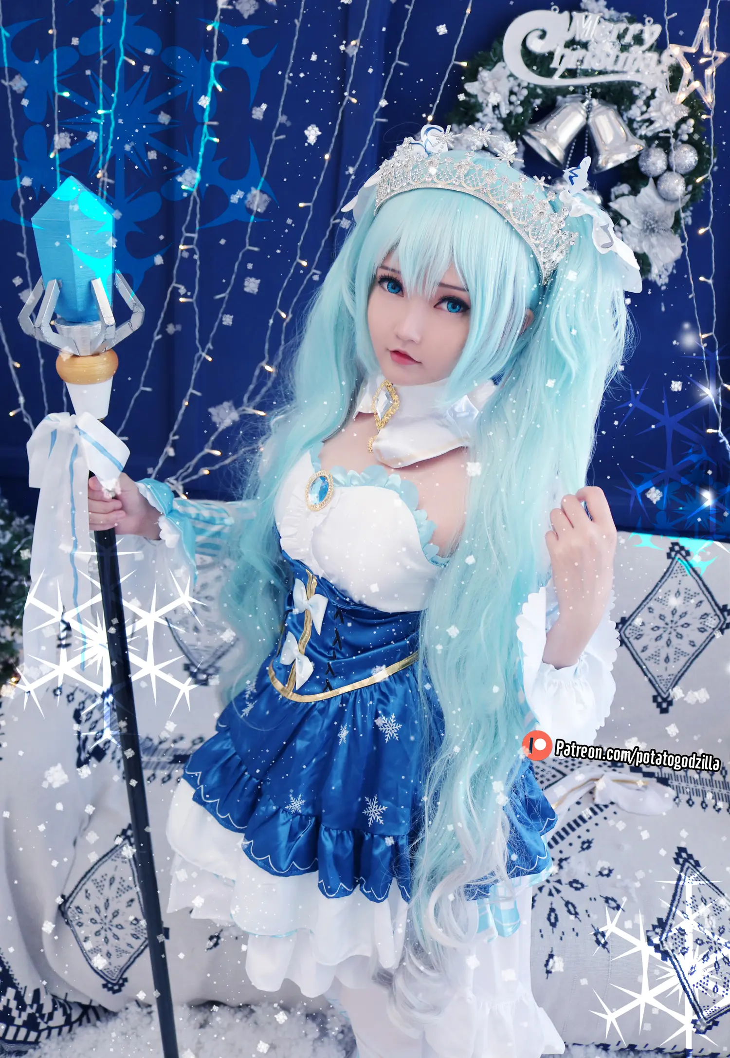 Potato Godzilla NO.026 Snow Miku NO.0000