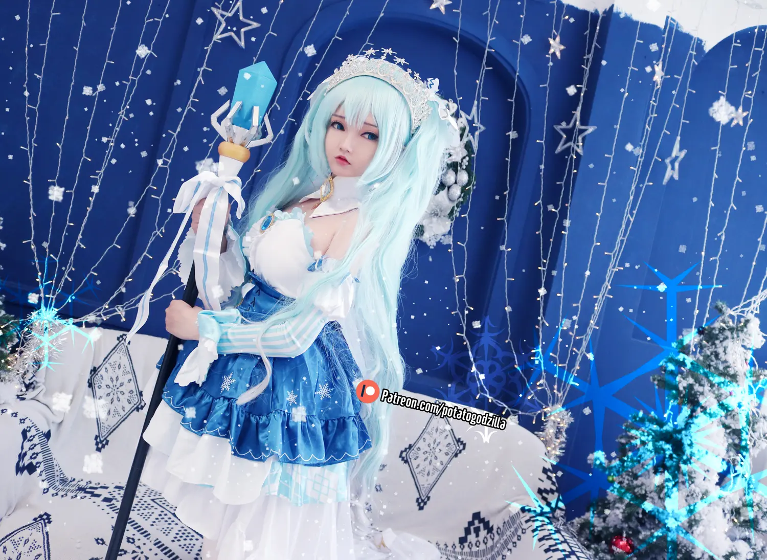 Potato Godzilla NO.026 Snow Miku NO.0000
