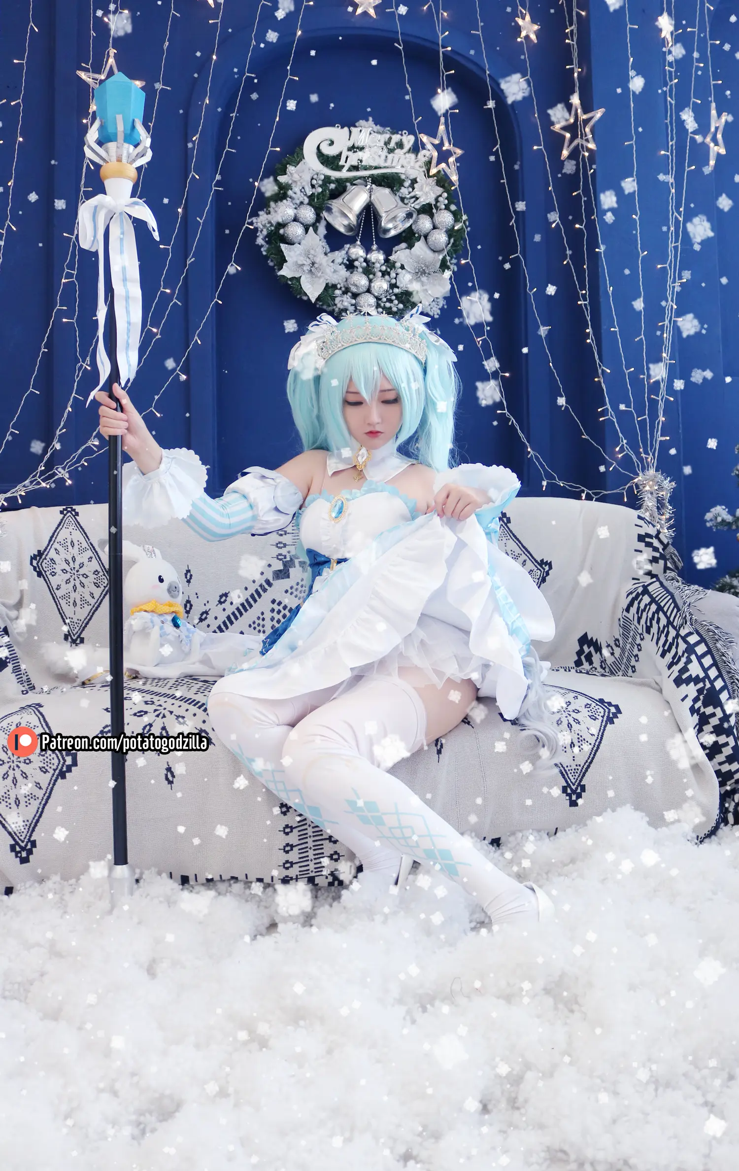 Potato Godzilla NO.026 Snow Miku NO.0000