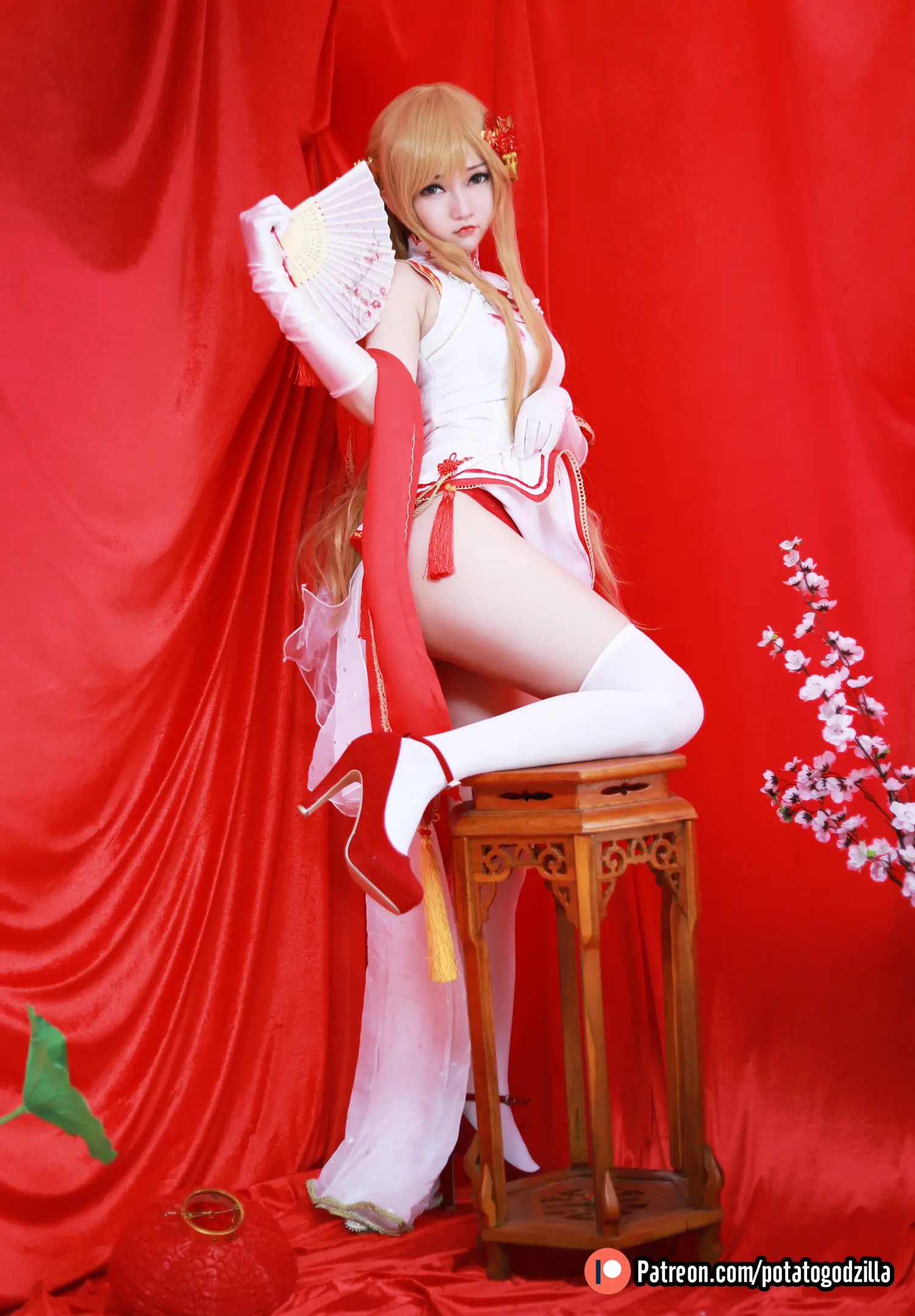 Potato Godzilla NO.074 Asuna Yuuki Qipao NO.0000