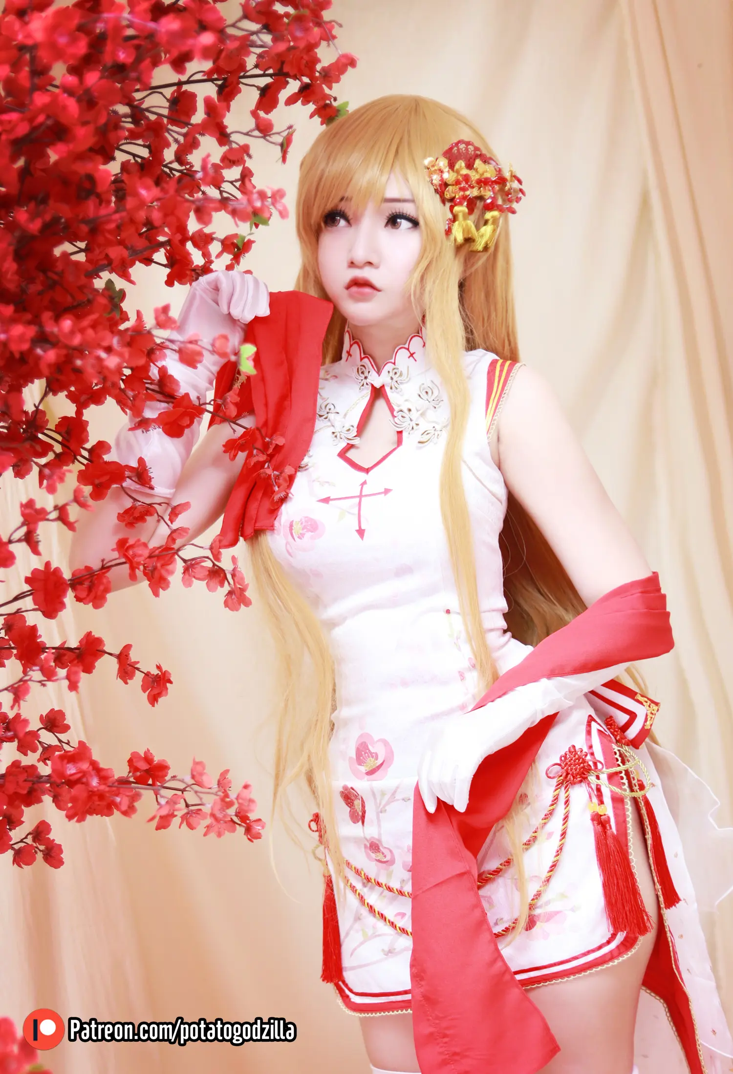 Potato Godzilla NO.074 Asuna Yuuki Qipao NO.0000