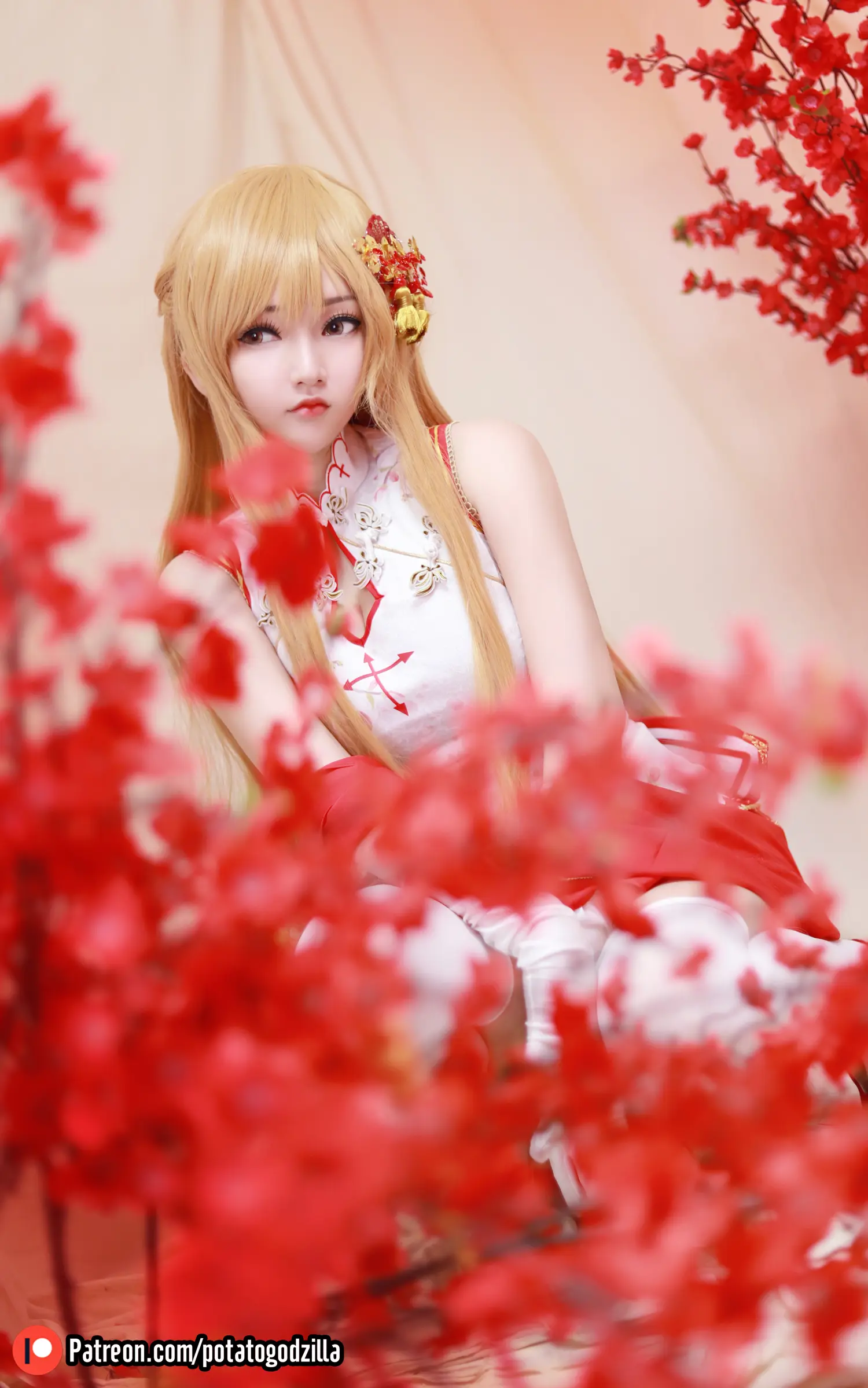 Potato Godzilla NO.074 Asuna Yuuki Qipao NO.0000