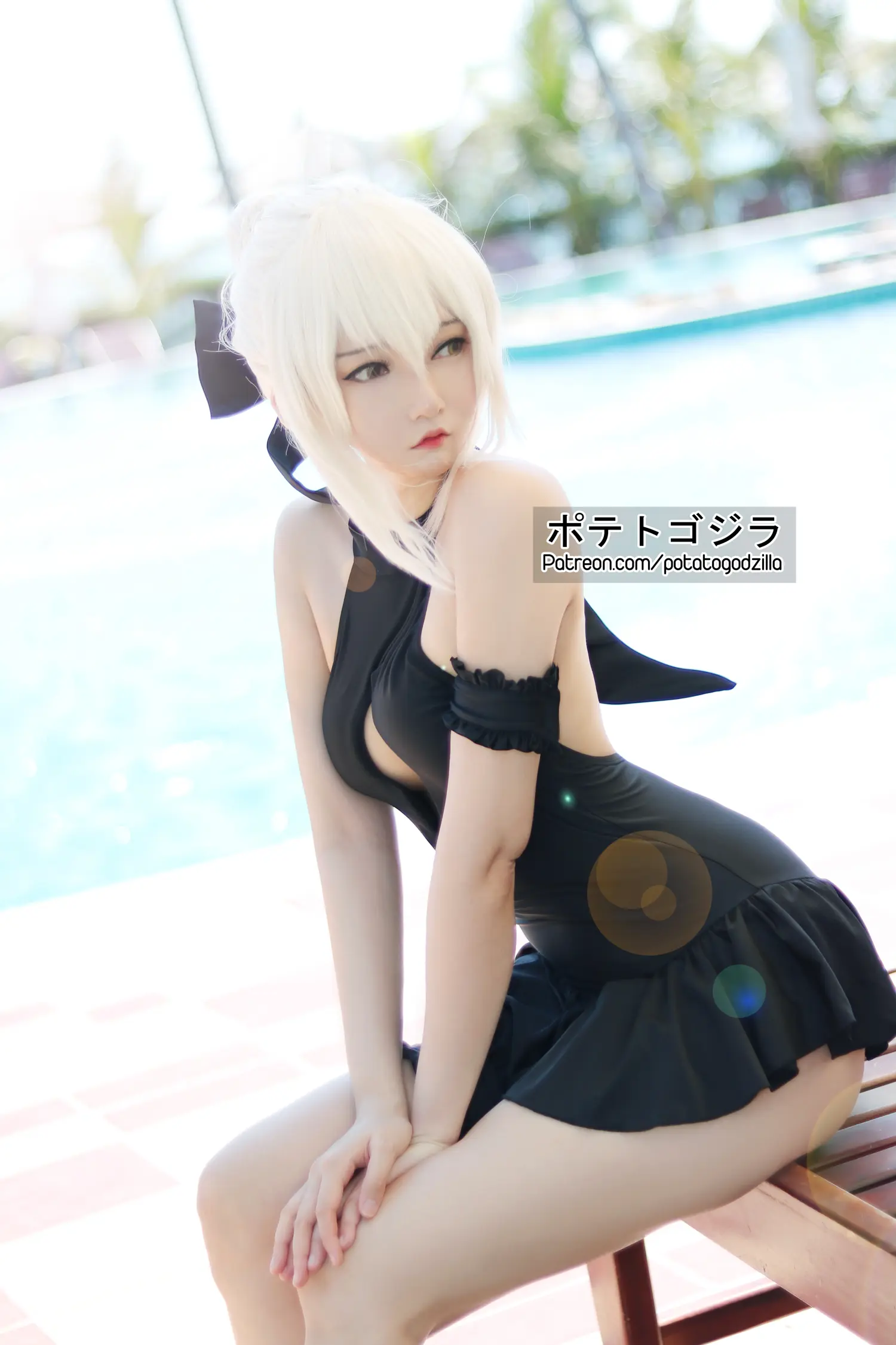 Potato Godzilla NO.080 Saber Alter Swimsuit NO.0000