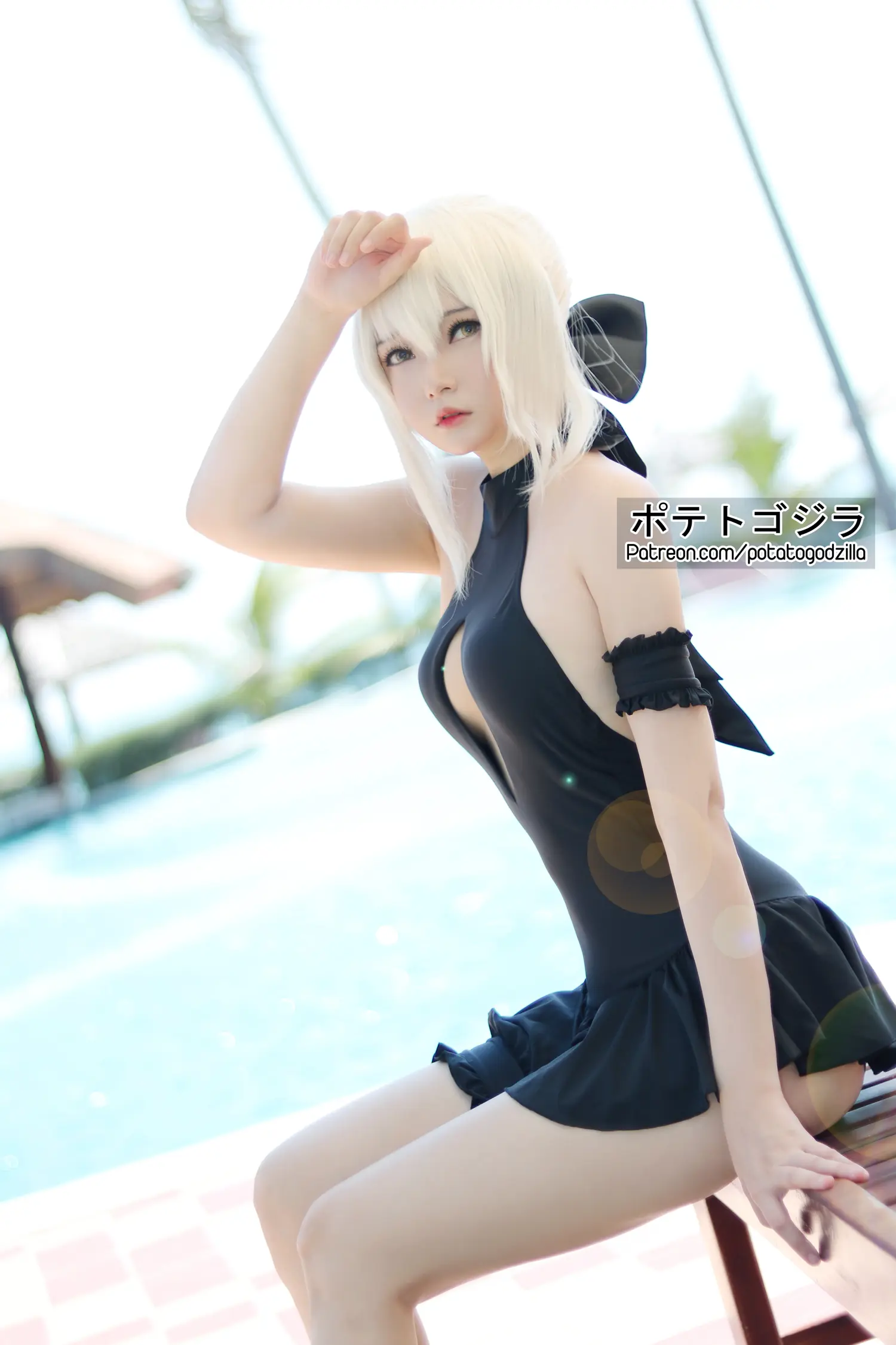 Potato Godzilla NO.080 Saber Alter Swimsuit NO.0000