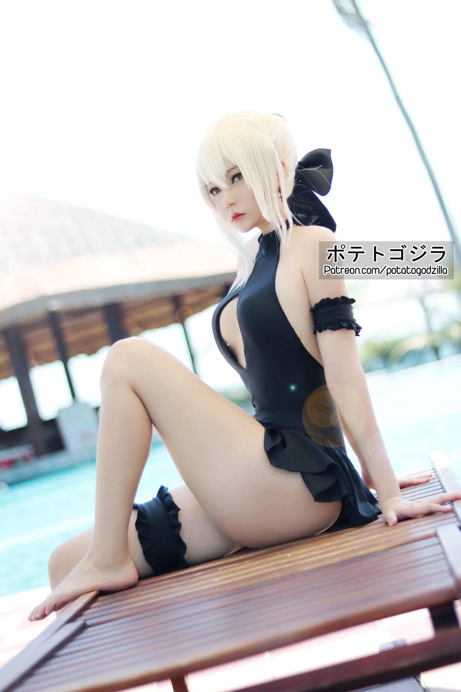 Potato Godzilla NO.080 Saber Alter Swimsuit NO.0000