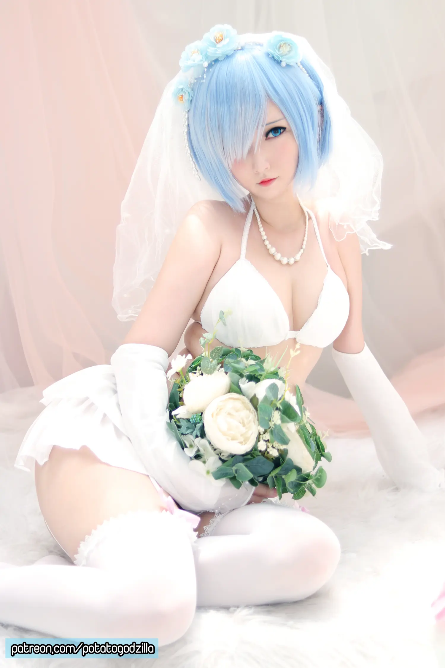 Potato Godzilla NO.082 Bride Rem NO.0000