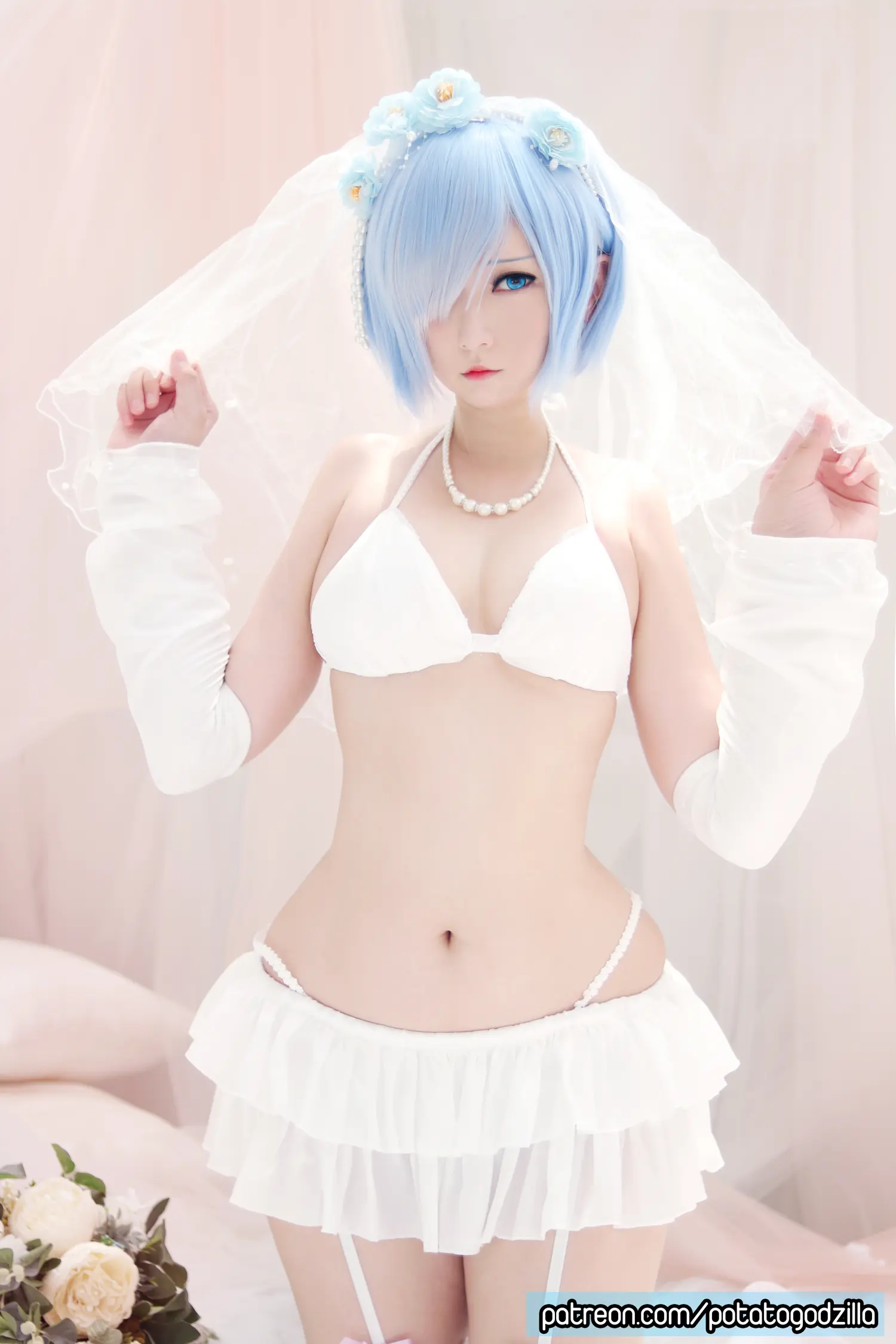Potato Godzilla NO.082 Bride Rem NO.0000