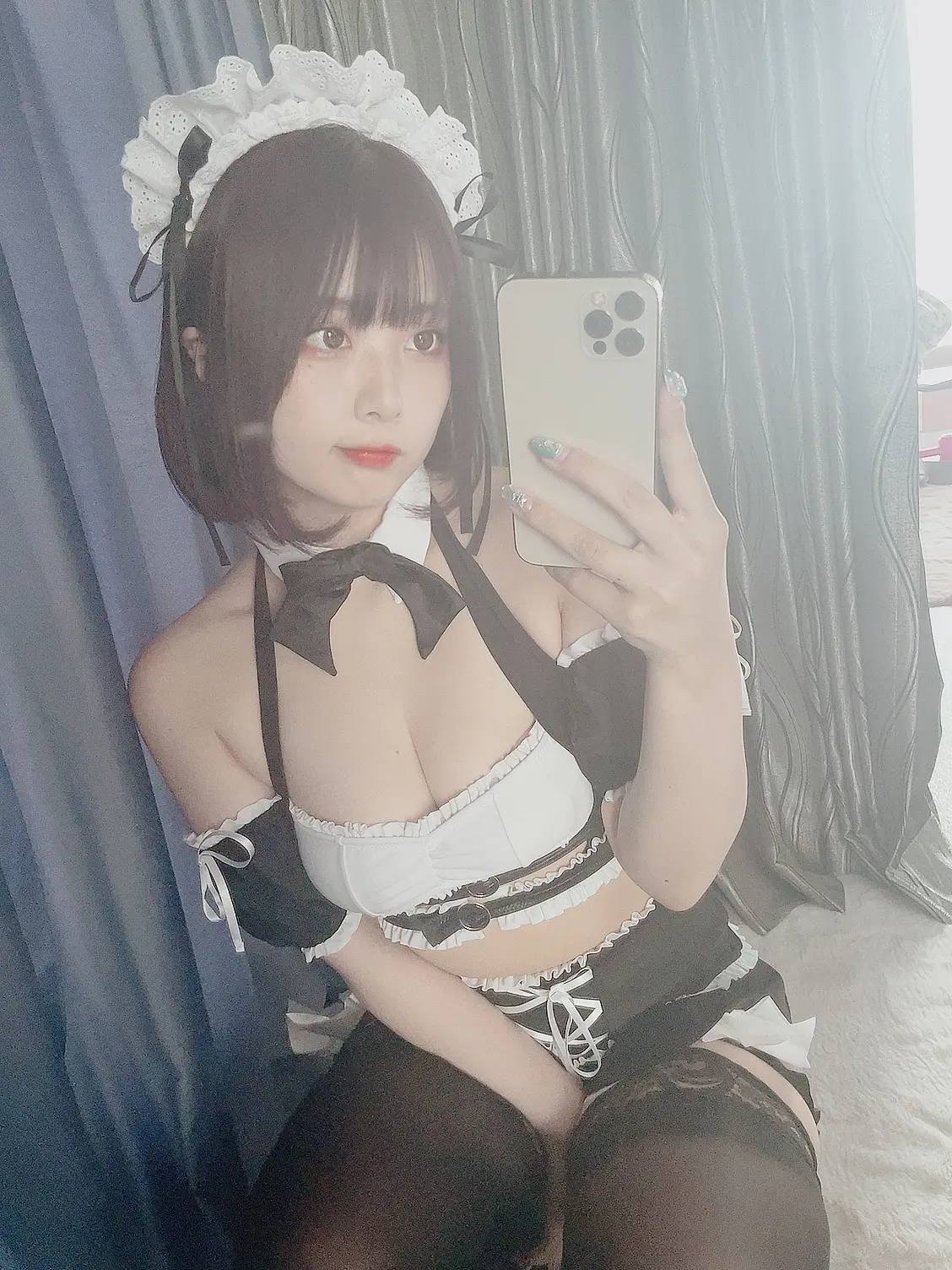 Tomiko NO.014 メイドスイムウェア髪切った NO.0000
