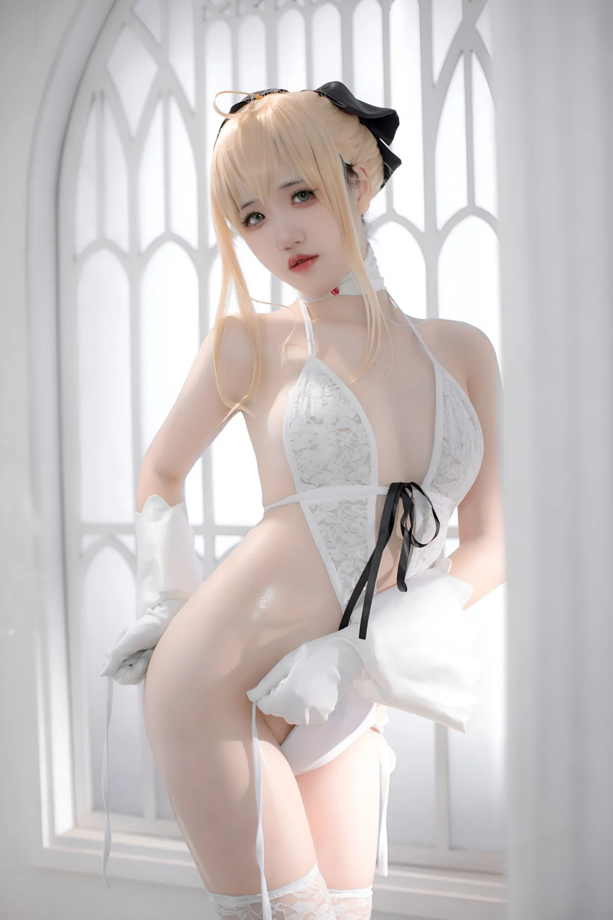阿薰kaOri NO.039 白SABER NO.0000