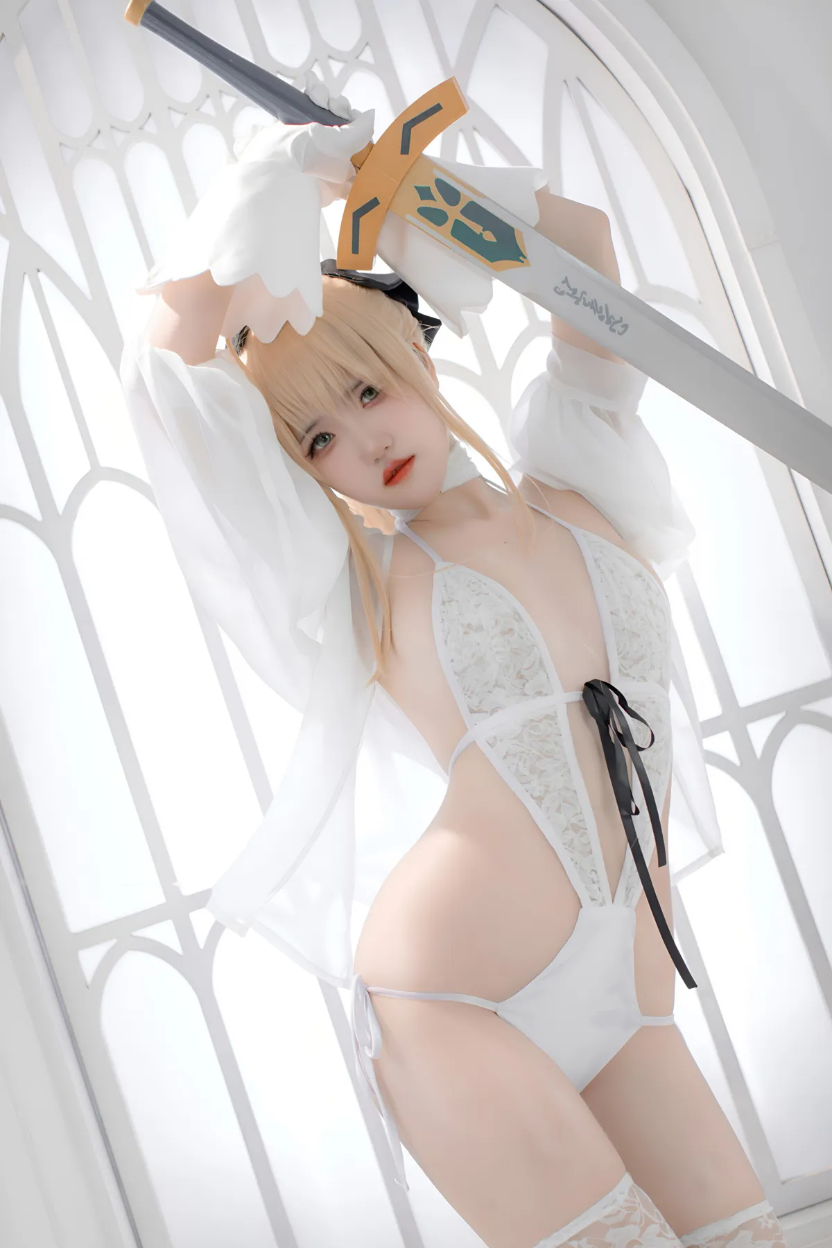阿薰kaOri NO.039 白SABER NO.0000