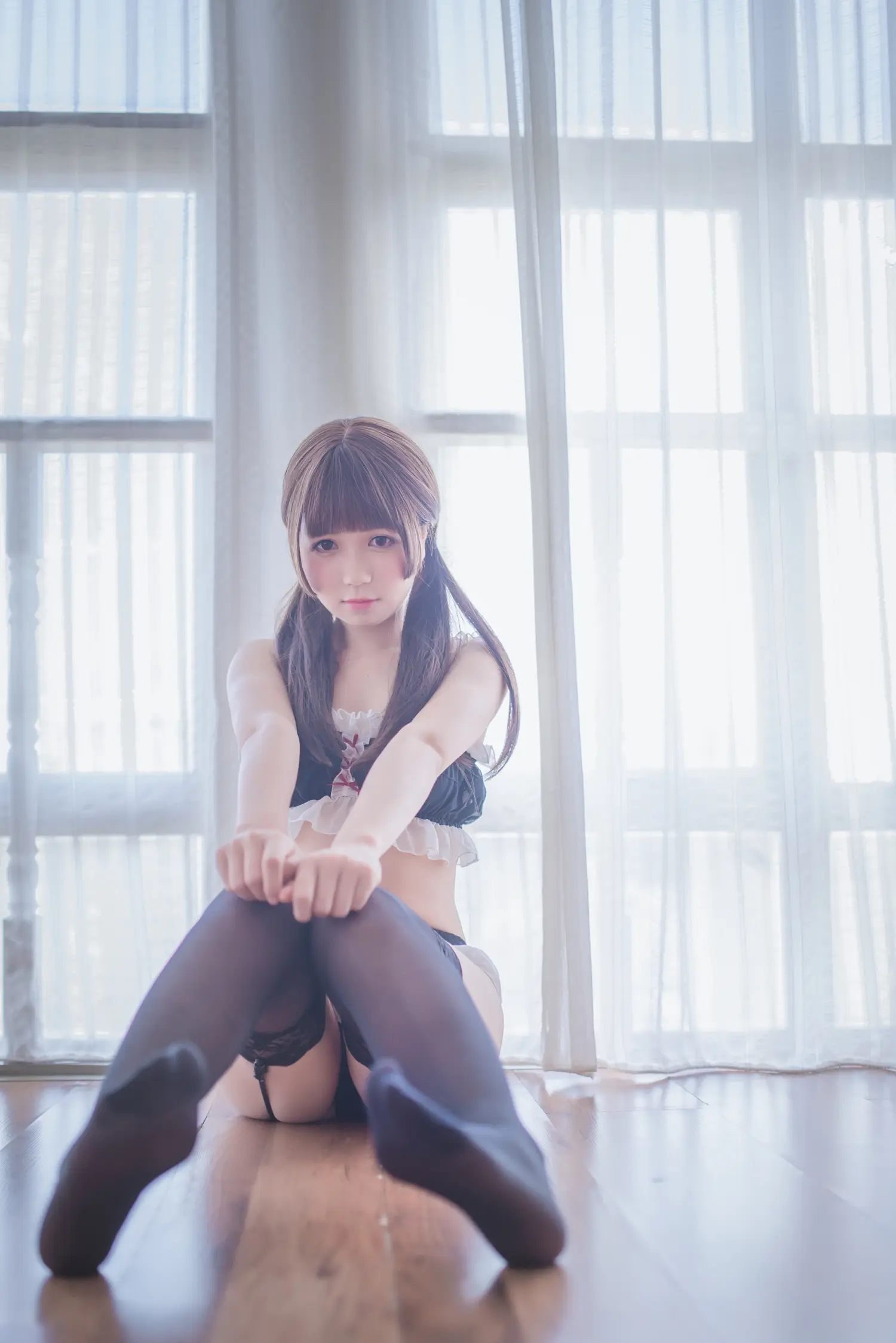白金saki NO.003 吊带袜私房 NO.0000