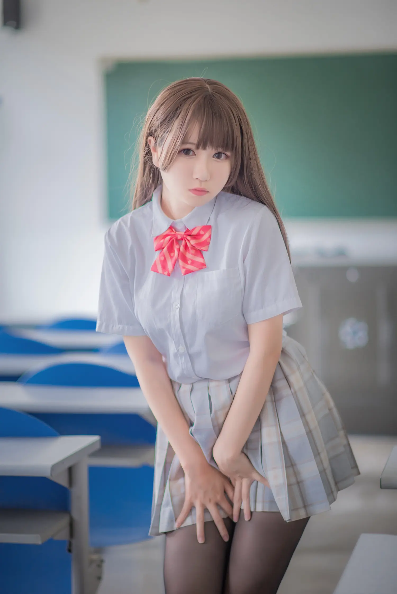白金saki NO.004 黑丝水手服 NO.0000