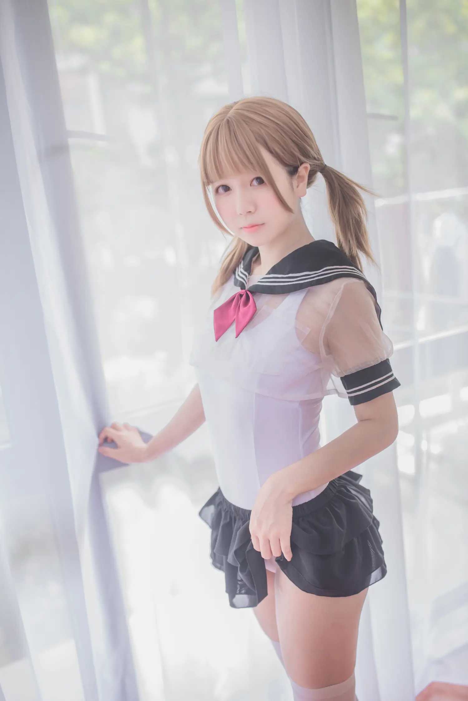 白金saki NO.007 学生制服 NO.0000