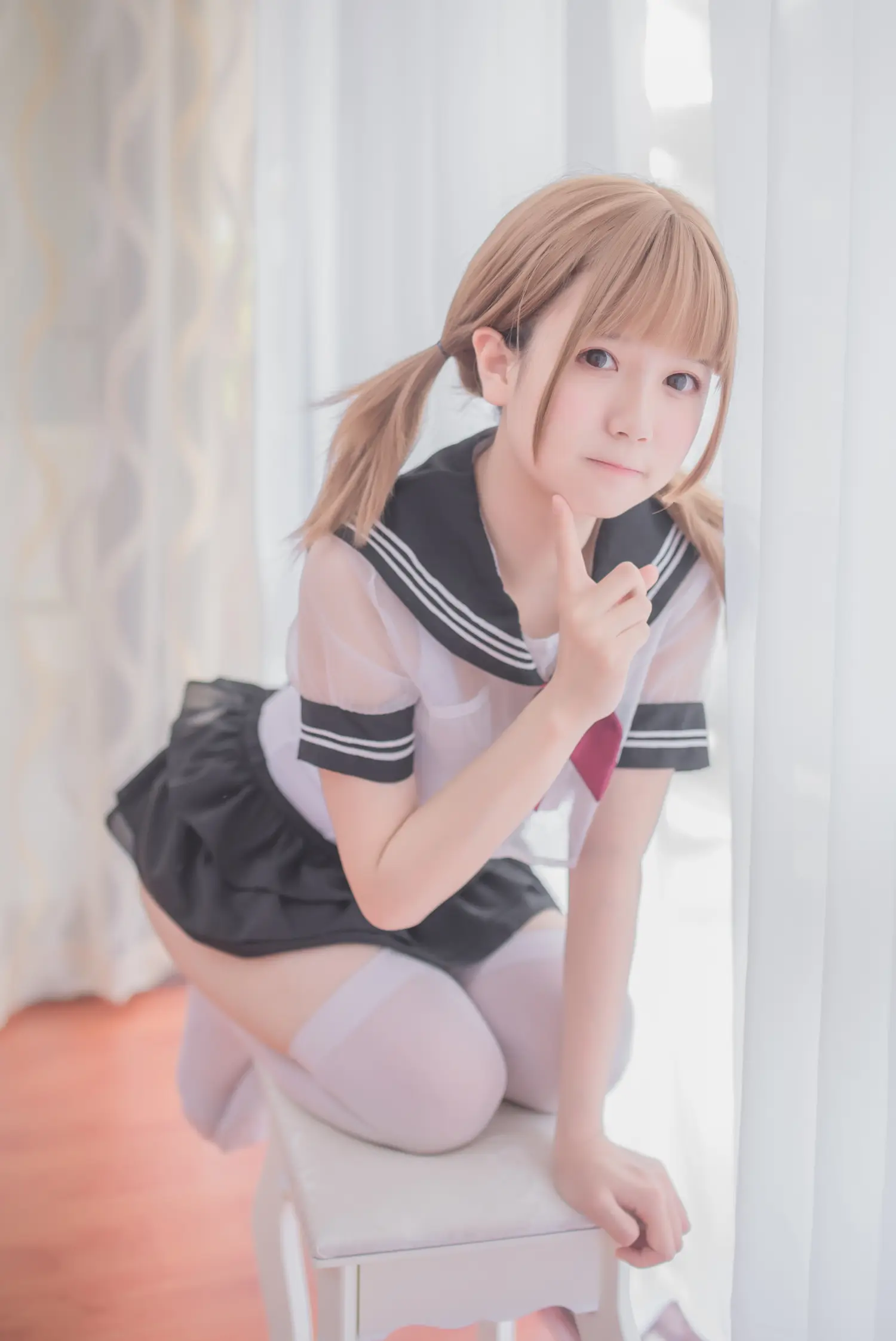 白金saki NO.007 学生制服 NO.0000