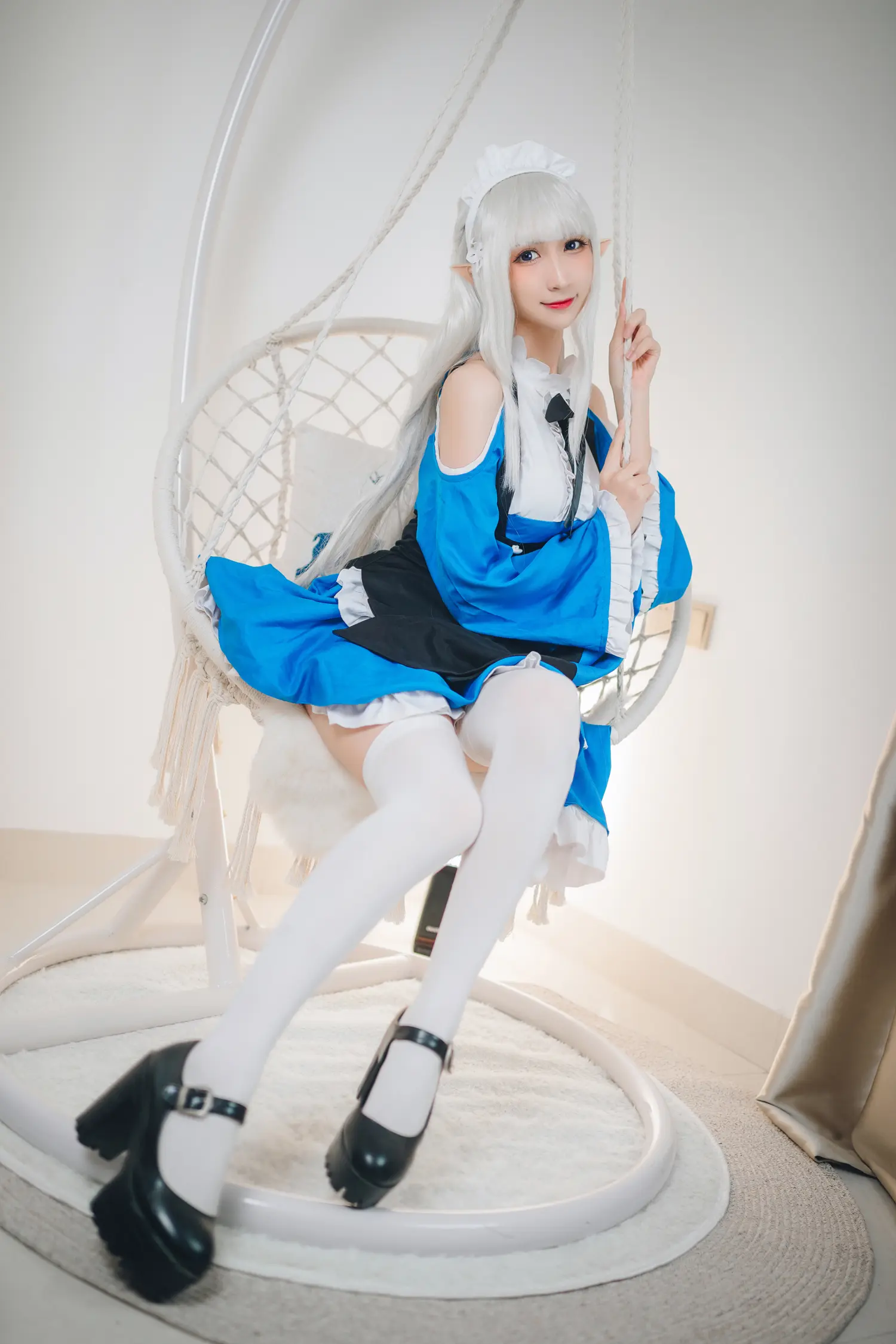 贝儿酱Miki NO.003 艾米莉亚女仆 NO.0000