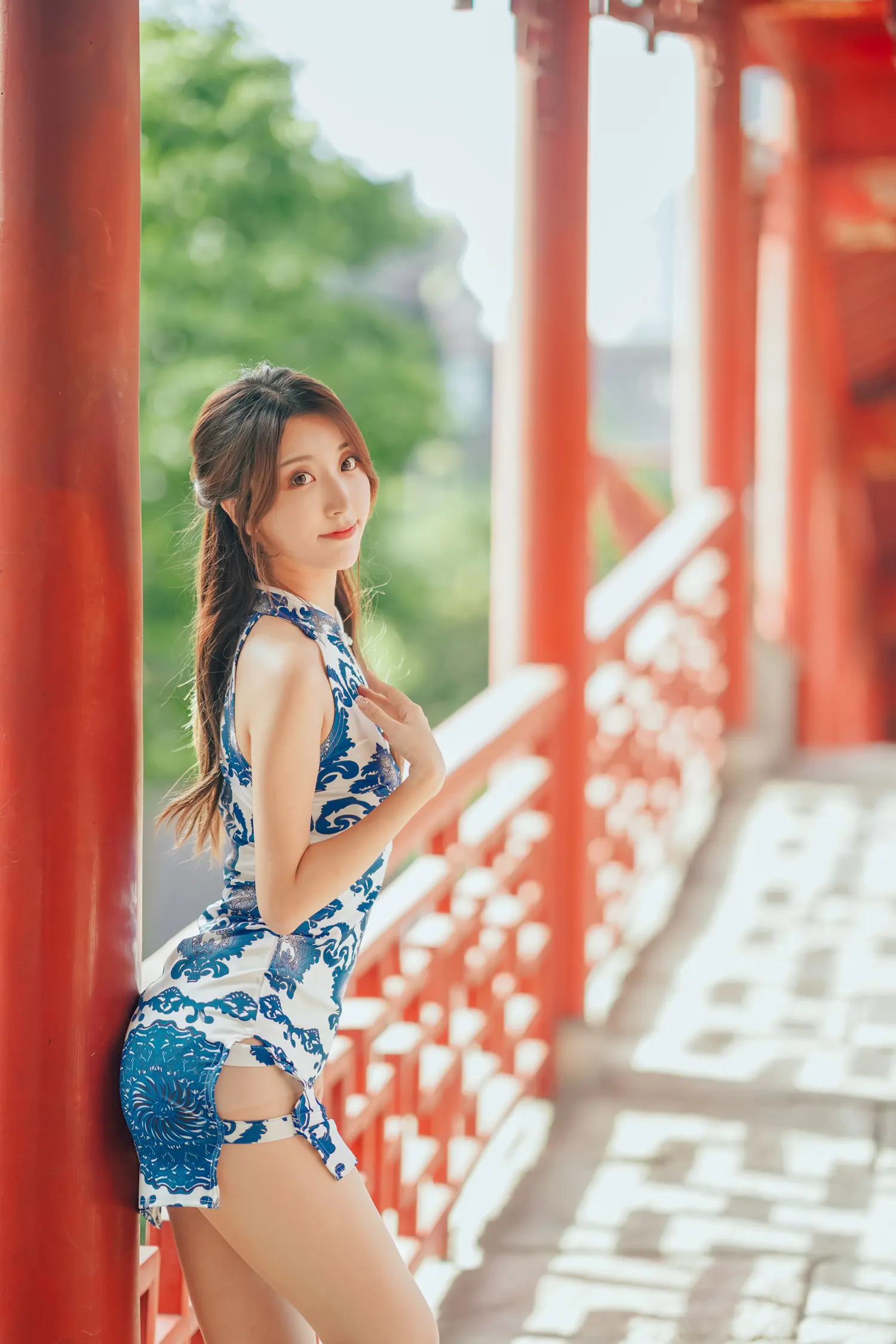 黑川 NO.056 青花旗袍 NO.0000