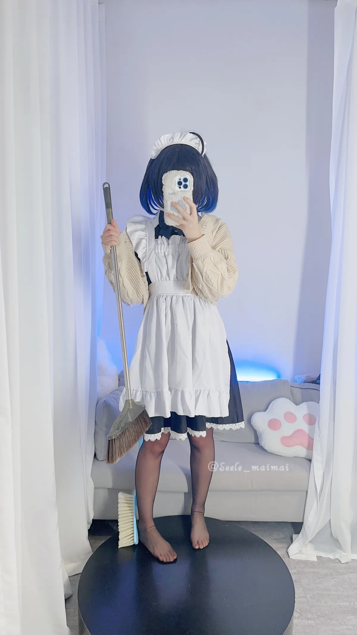 Seele麦麦 NO.018_002 希儿女仆 黑 NO.0000