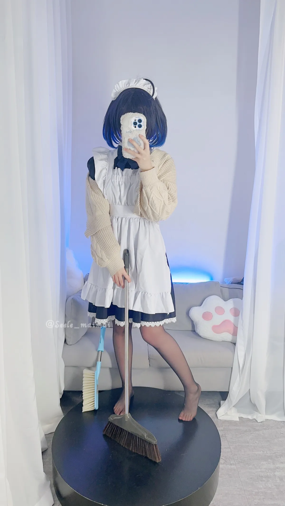 Seele麦麦 NO.018_002 希儿女仆 黑 NO.0000