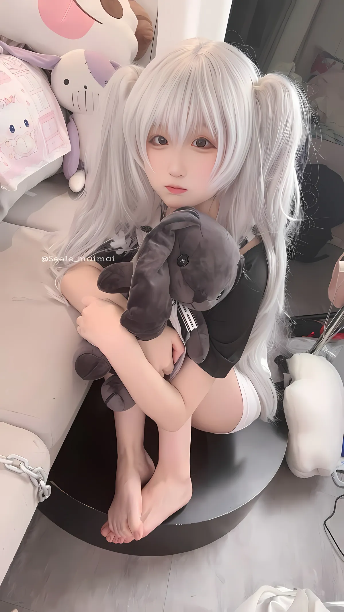 Seele麦麦 NO.022 白色双马尾 NO.0000