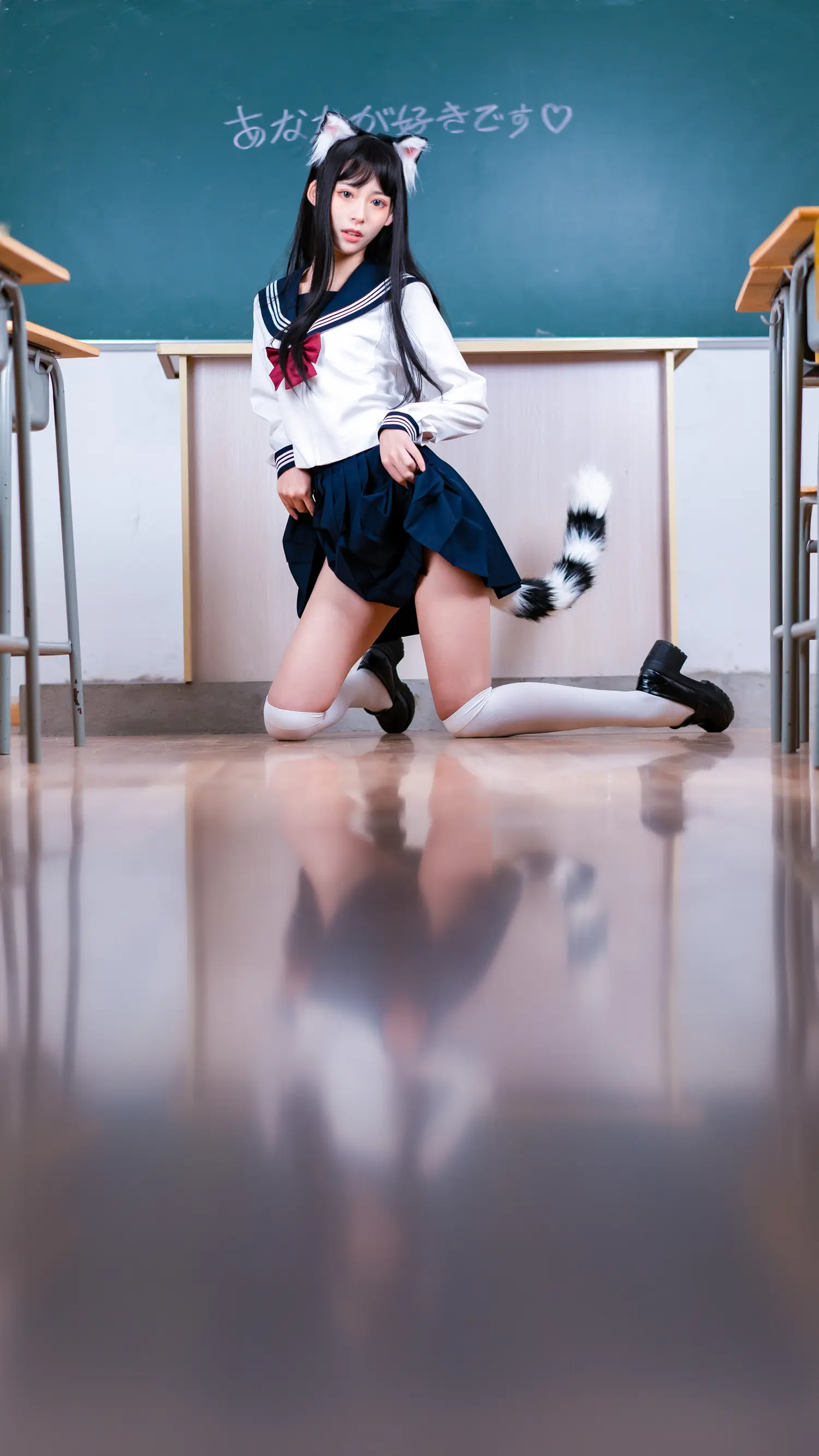 虫皿虫皿 NO.003 猫娘jk制服 NO.0000