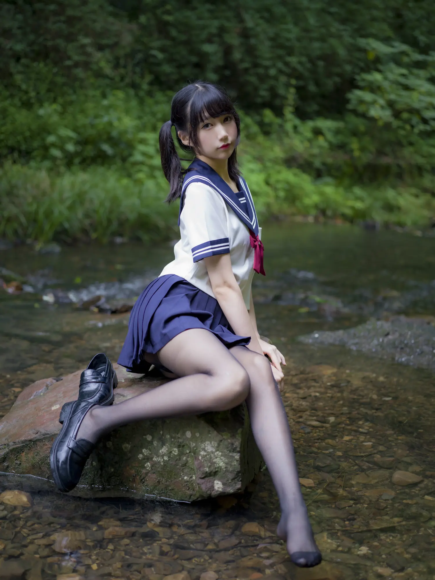 魔物喵 NO.049 森林里的女高中生 NO.0000