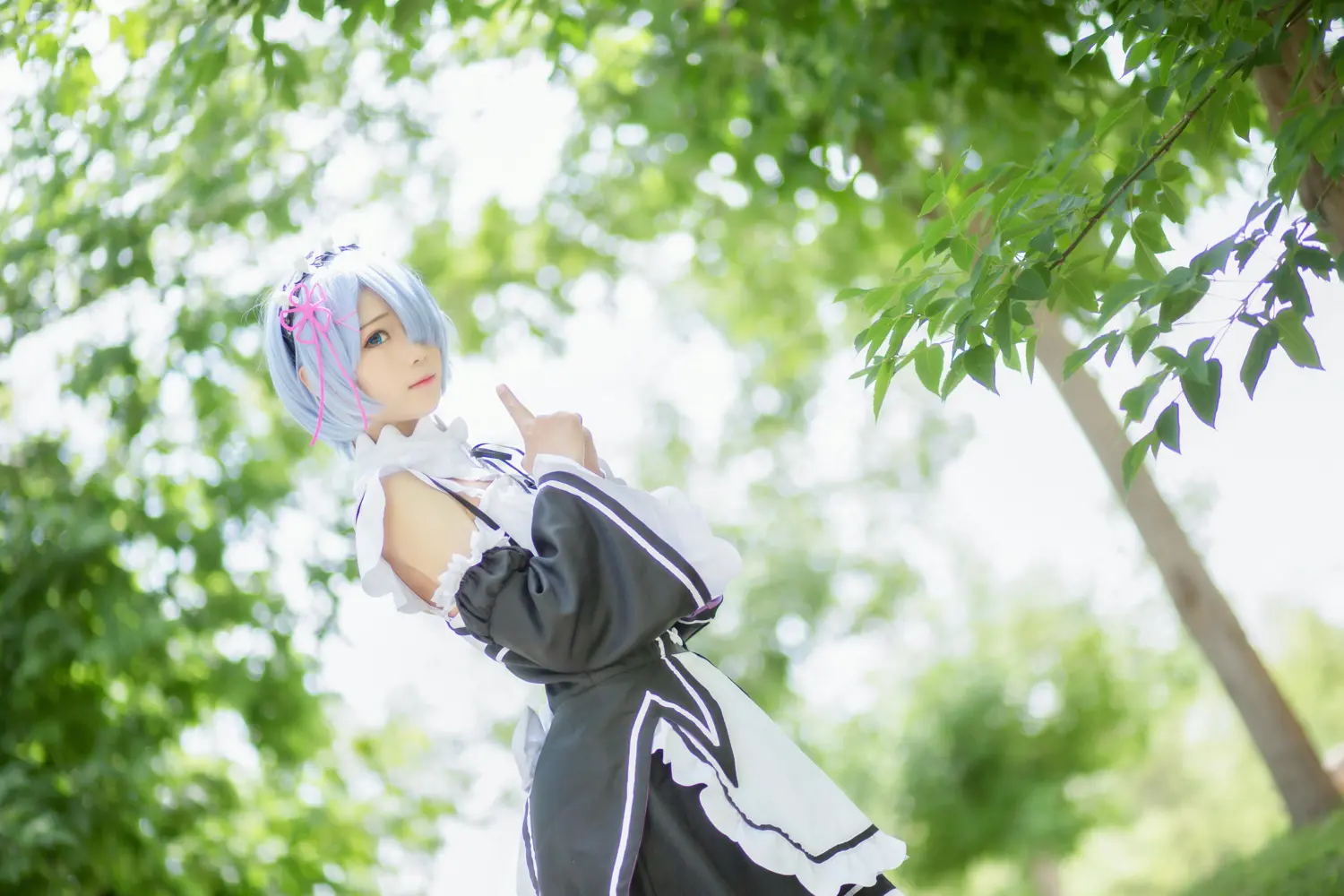 羽天Shine NO.033 RE 制服蕾姆绿野 NO.0000