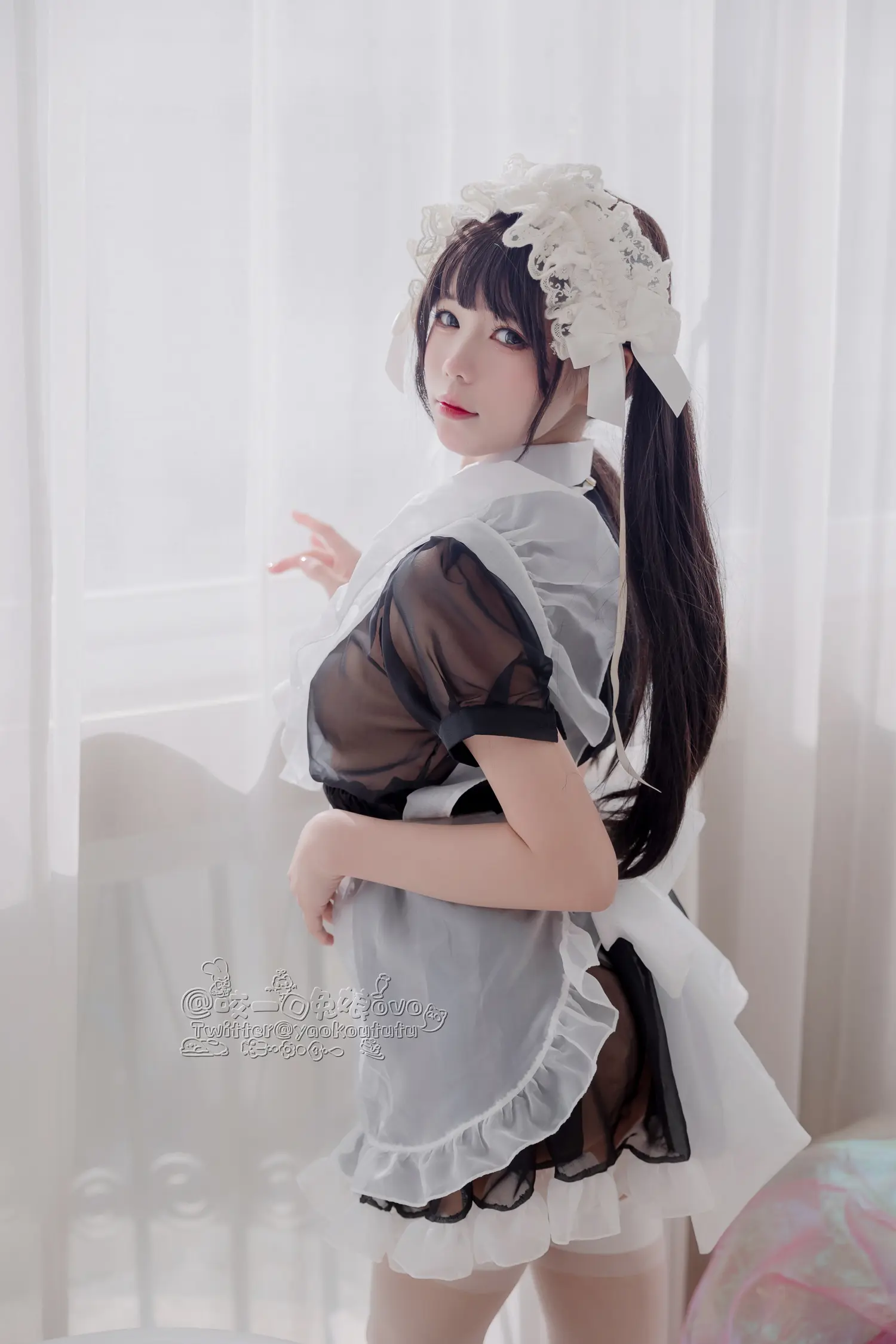 咬一口兔娘 NO.027 黑白女仆 NO.0000