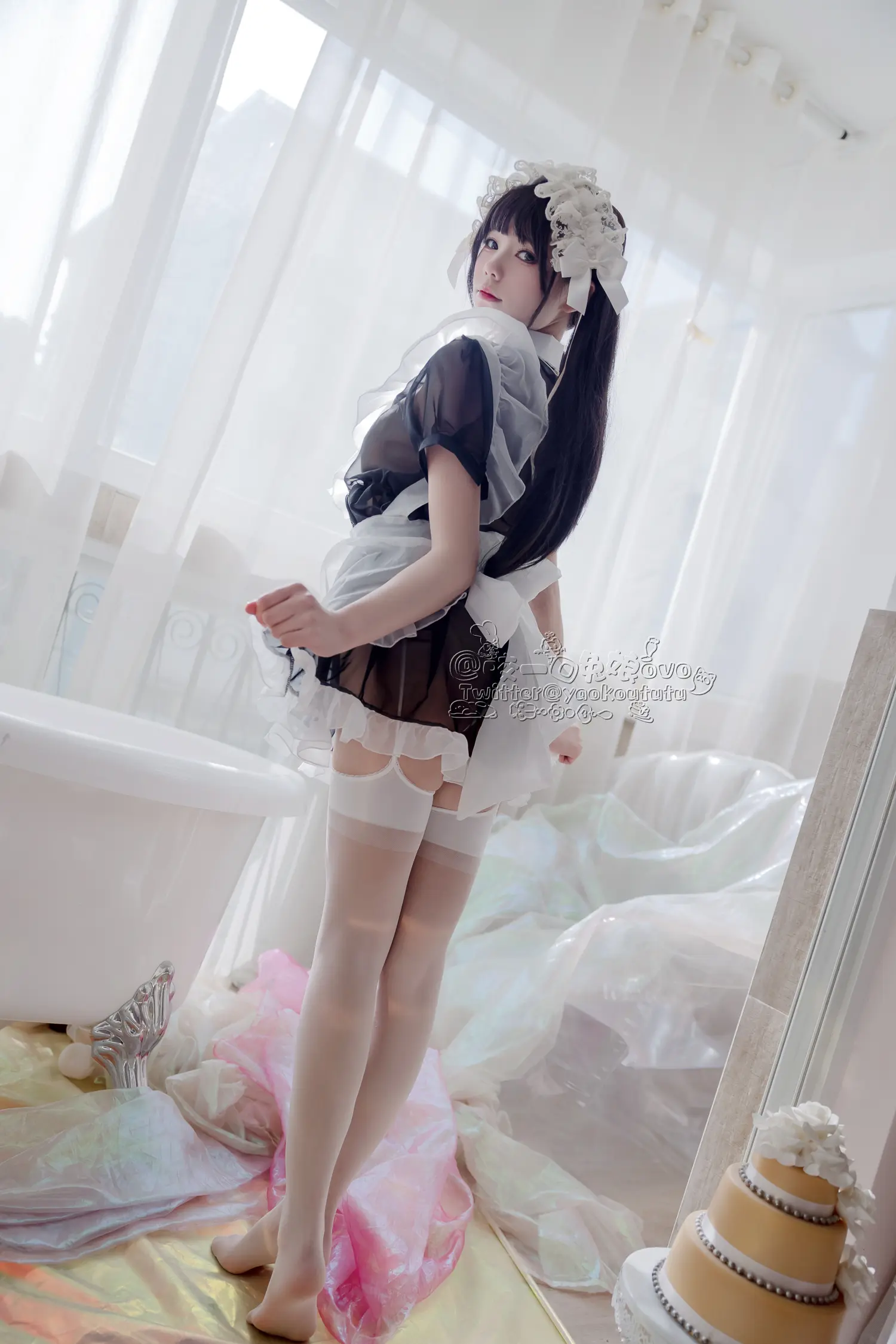 咬一口兔娘 NO.027 黑白女仆 NO.0000