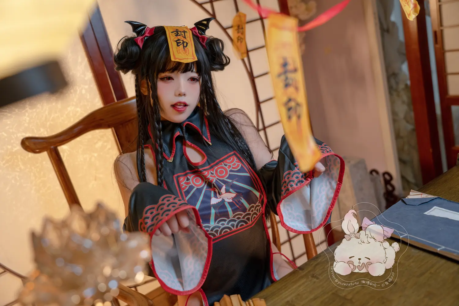 咬一口兔娘 NO.036_003 僵尸蹲蹲 NO.0000