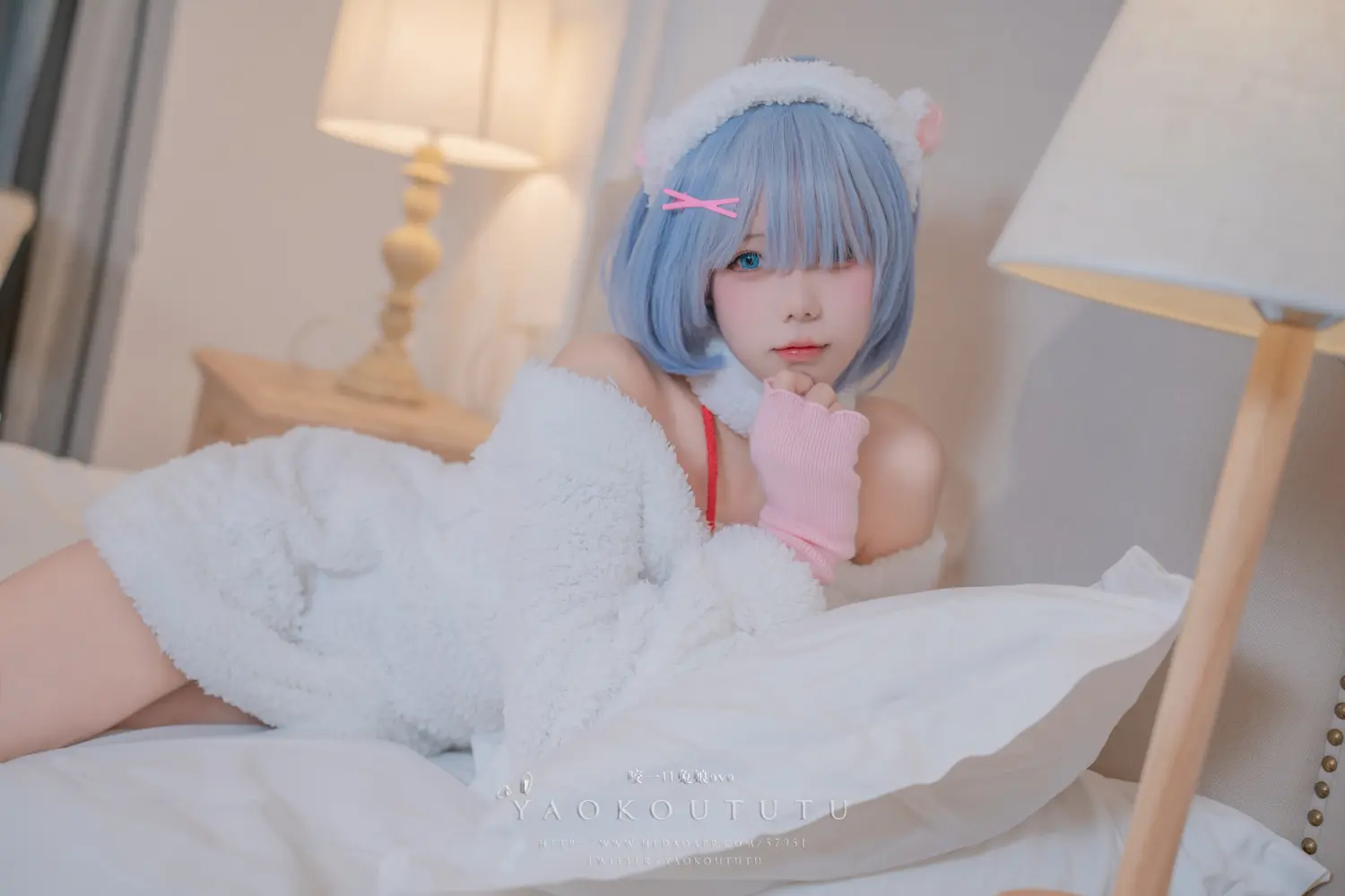 咬一口兔娘 NO.055 T3特典 蕾姆咩咩 NO.0000