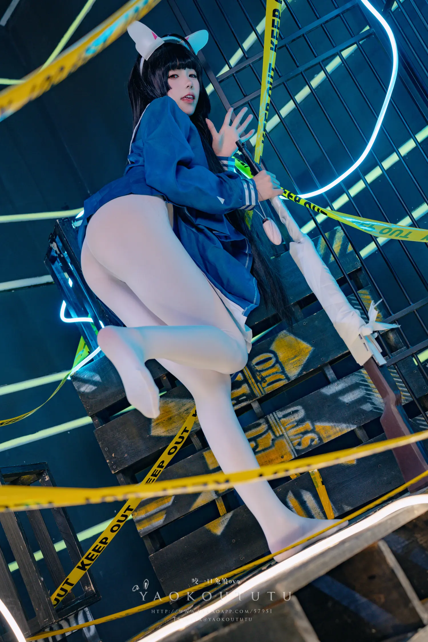 咬一口兔娘 NO.071 兔兔班车 霞沢美游 NO.0000