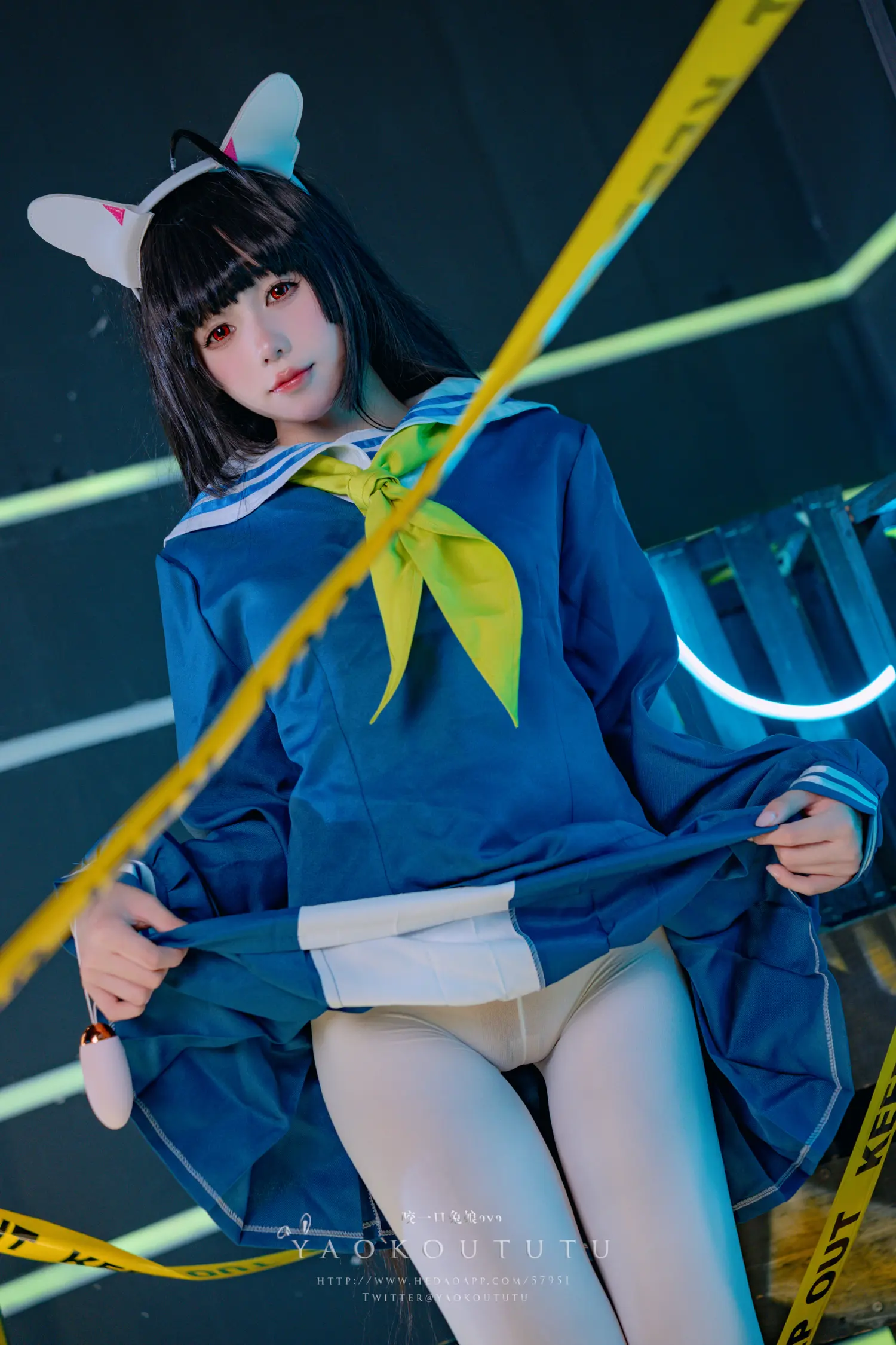 咬一口兔娘 NO.071 兔兔班车 霞沢美游 NO.0000