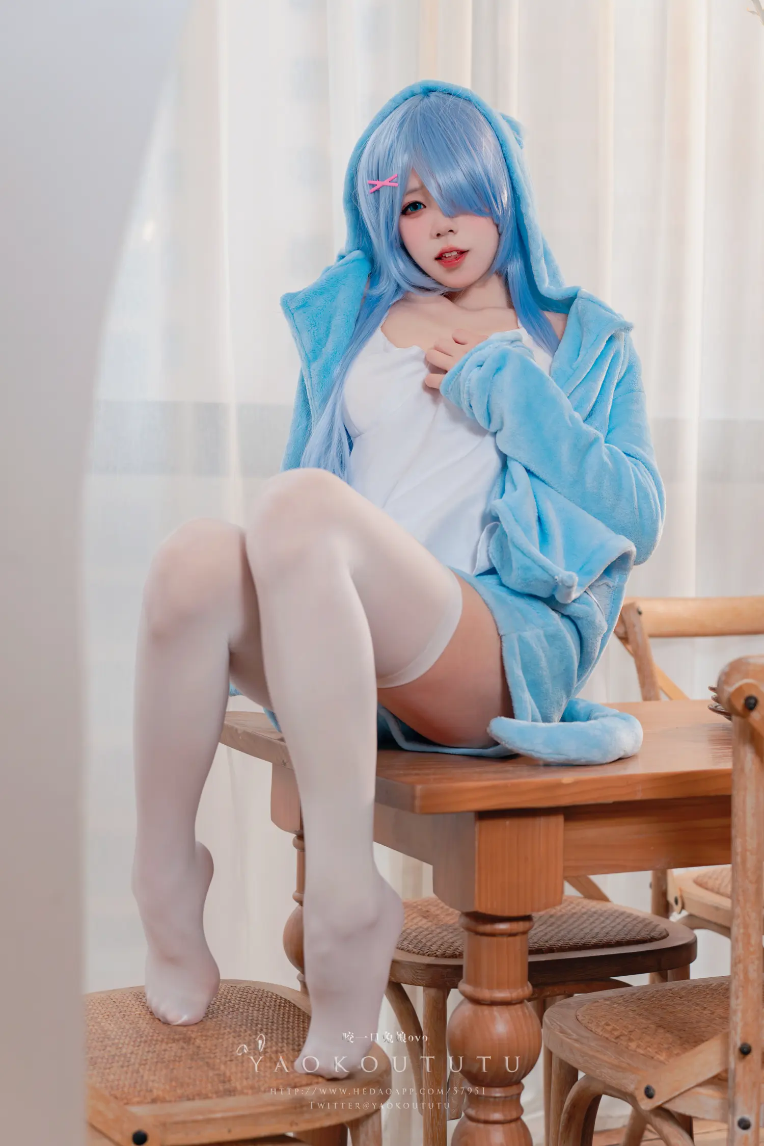 咬一口兔娘 NO.079 蕾姆喵喵 小剧场 NO.0000