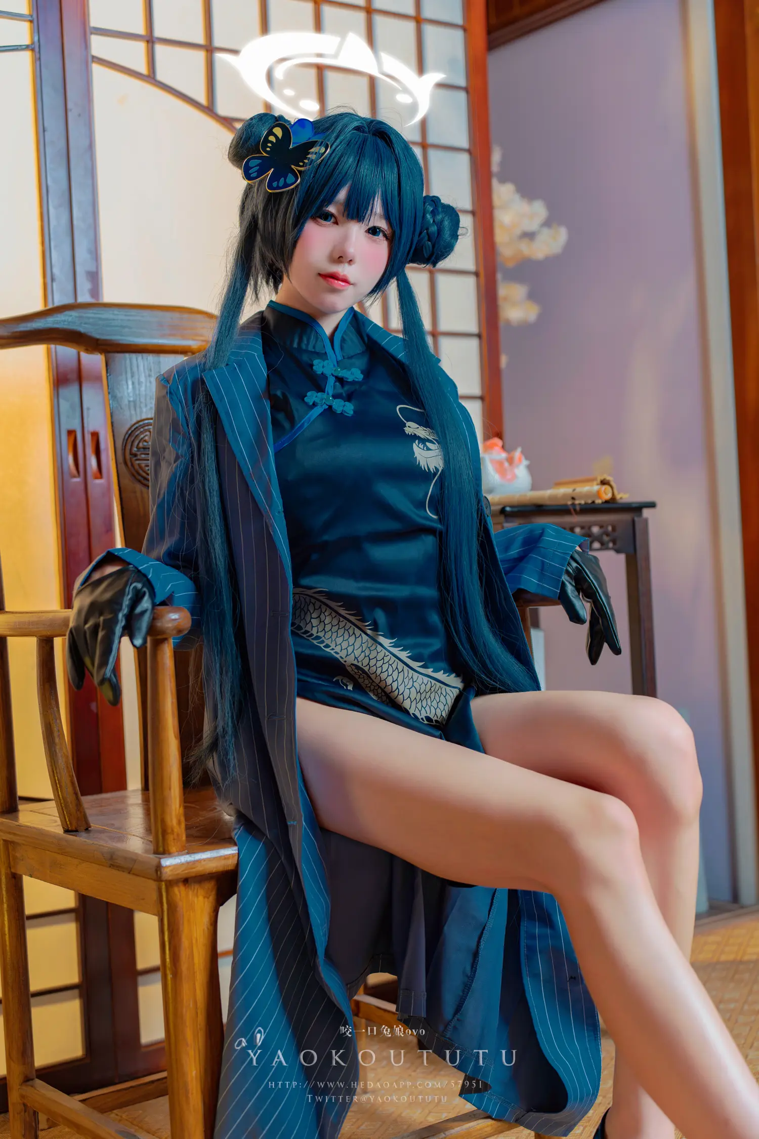 咬一口兔娘 NO.098 碧蓝档案·妃咲&胭脂 NO.0000