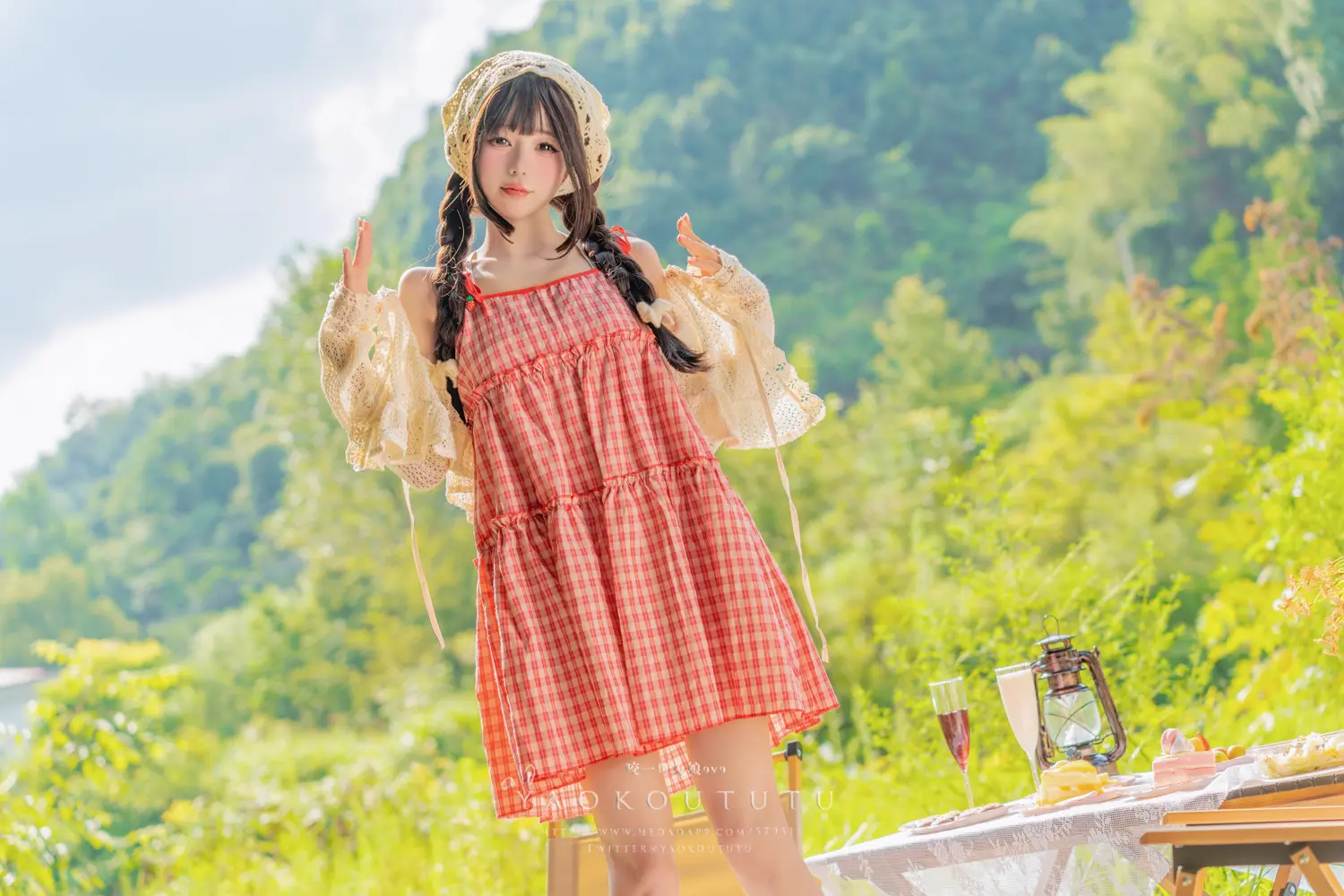 咬一口兔娘 NO.103 绿野茶会 NO.0000