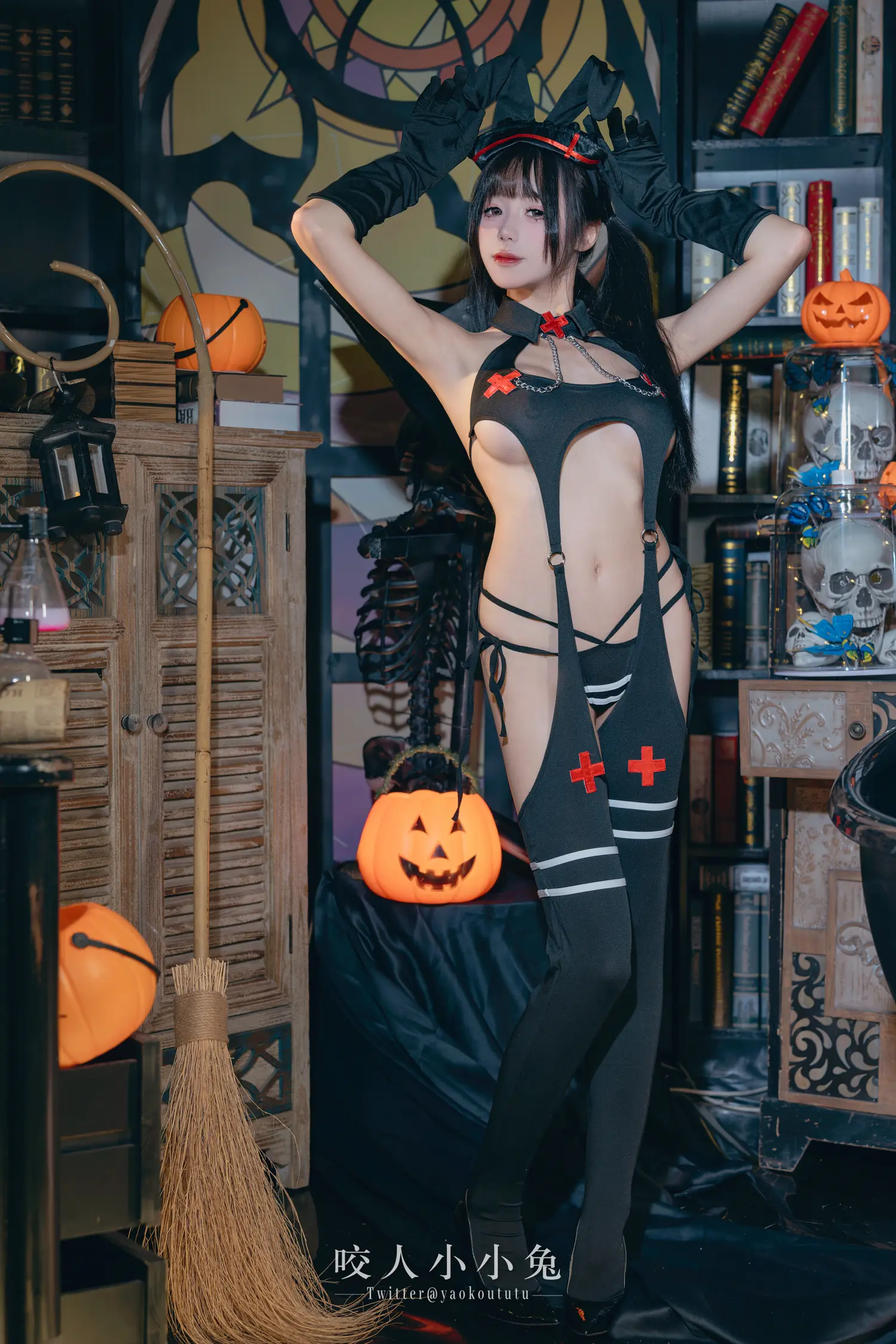 咬一口兔娘 NO.125 十一月T3特典 万圣节看護士 NO.0000