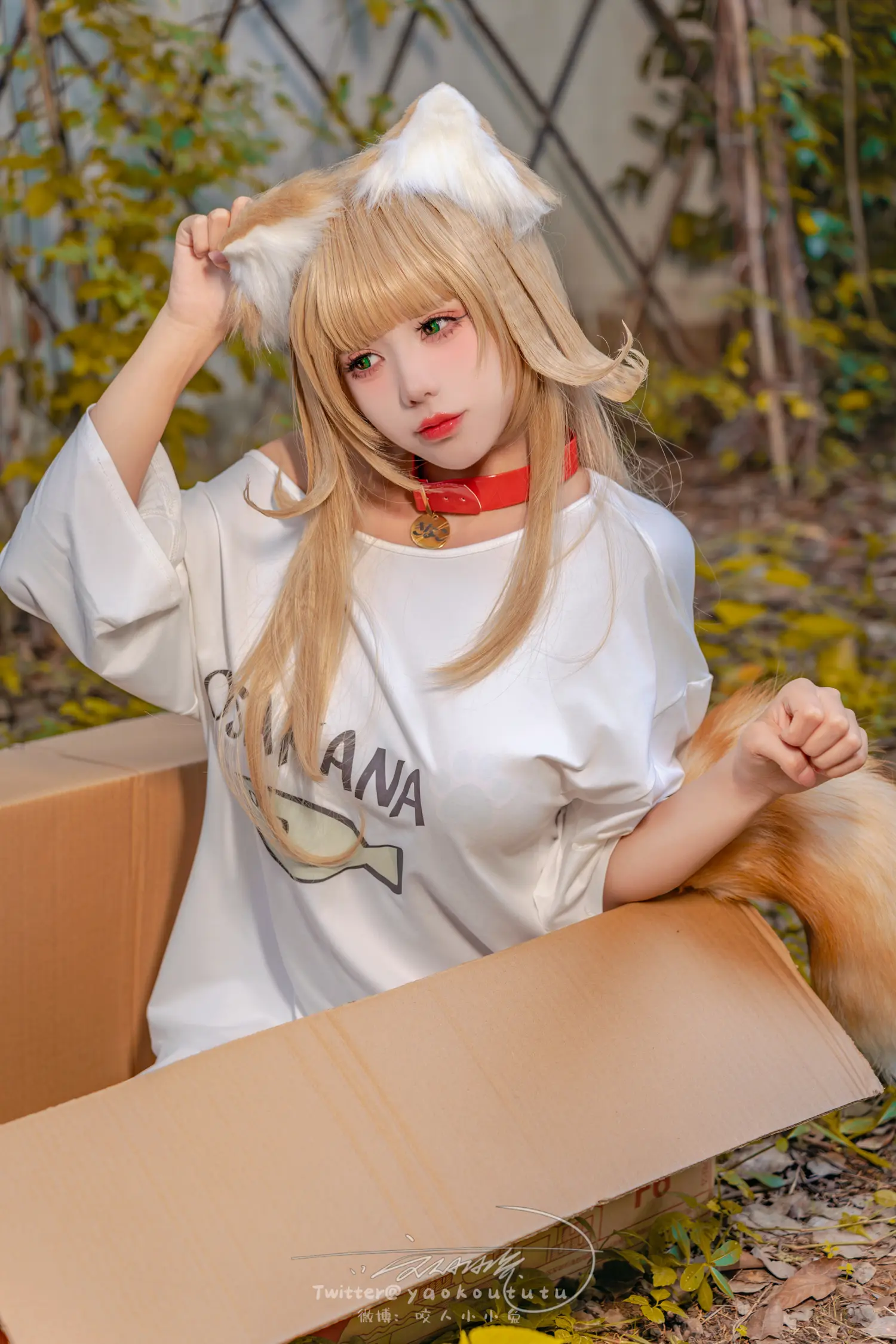咬一口兔娘 NO.135 捡到一只黄豆粉 NO.0000