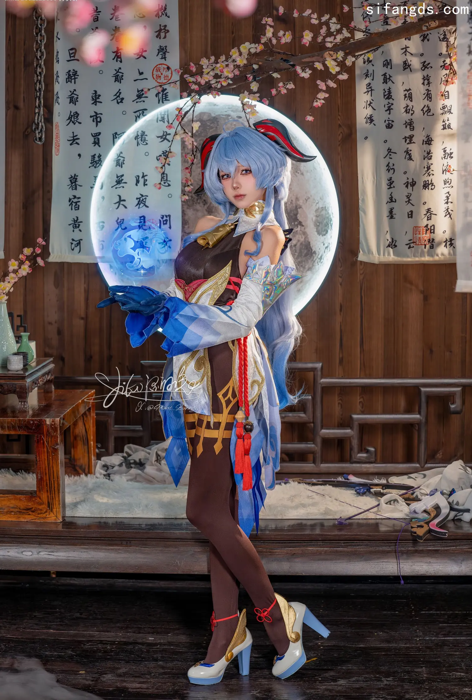 咬一口兔娘 NO.194 循循守月 甘雨 NO.0000