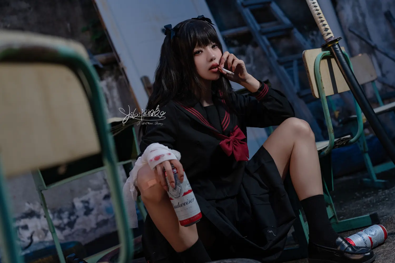 咬一口兔娘 NO.196 不良女高 NO.0000