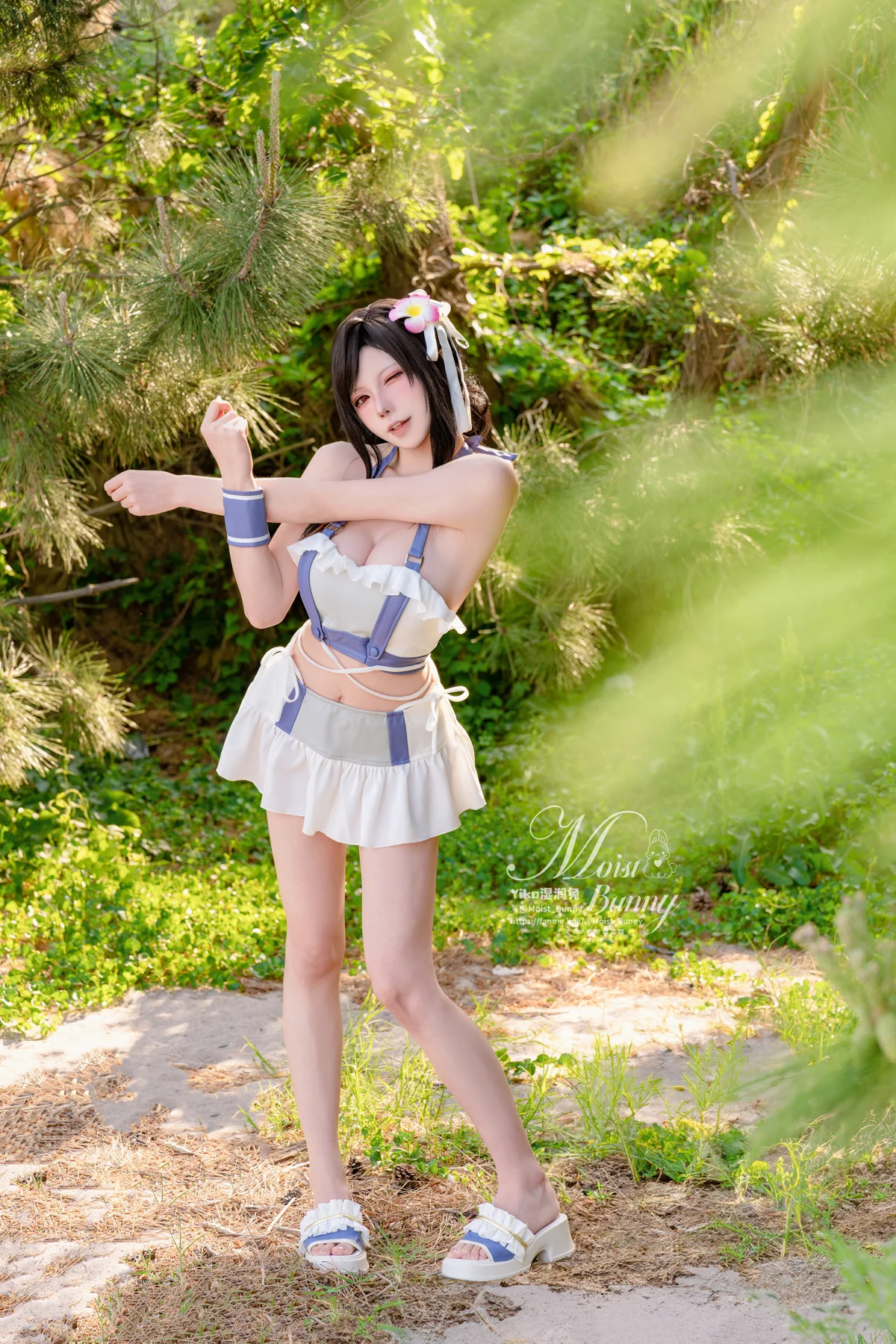 咬一口兔娘 NO.256 海边假日 蒂法 NO.0000