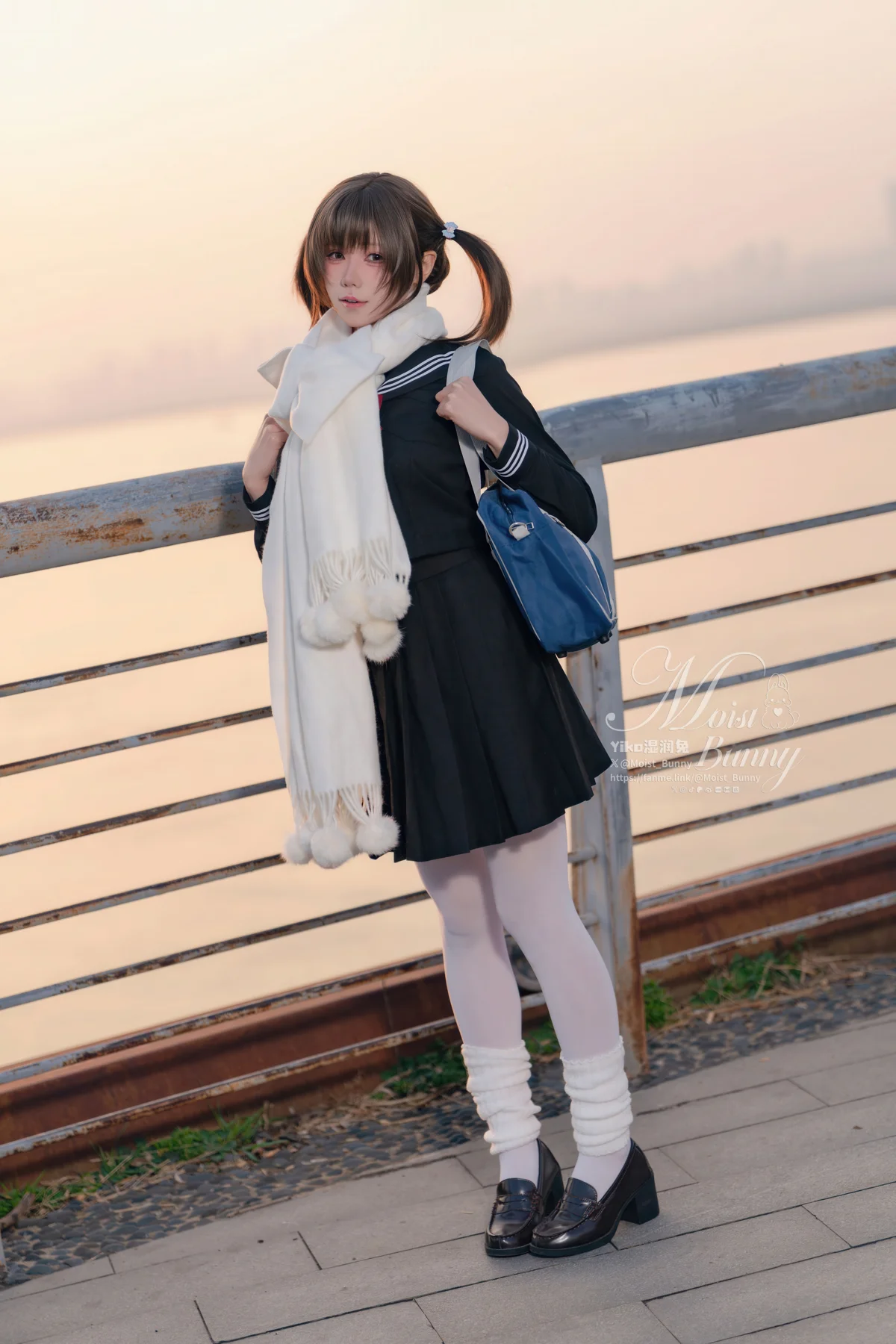 咬一口兔娘 NO.269 2026年2月作品 放课后の归路 NO.0000