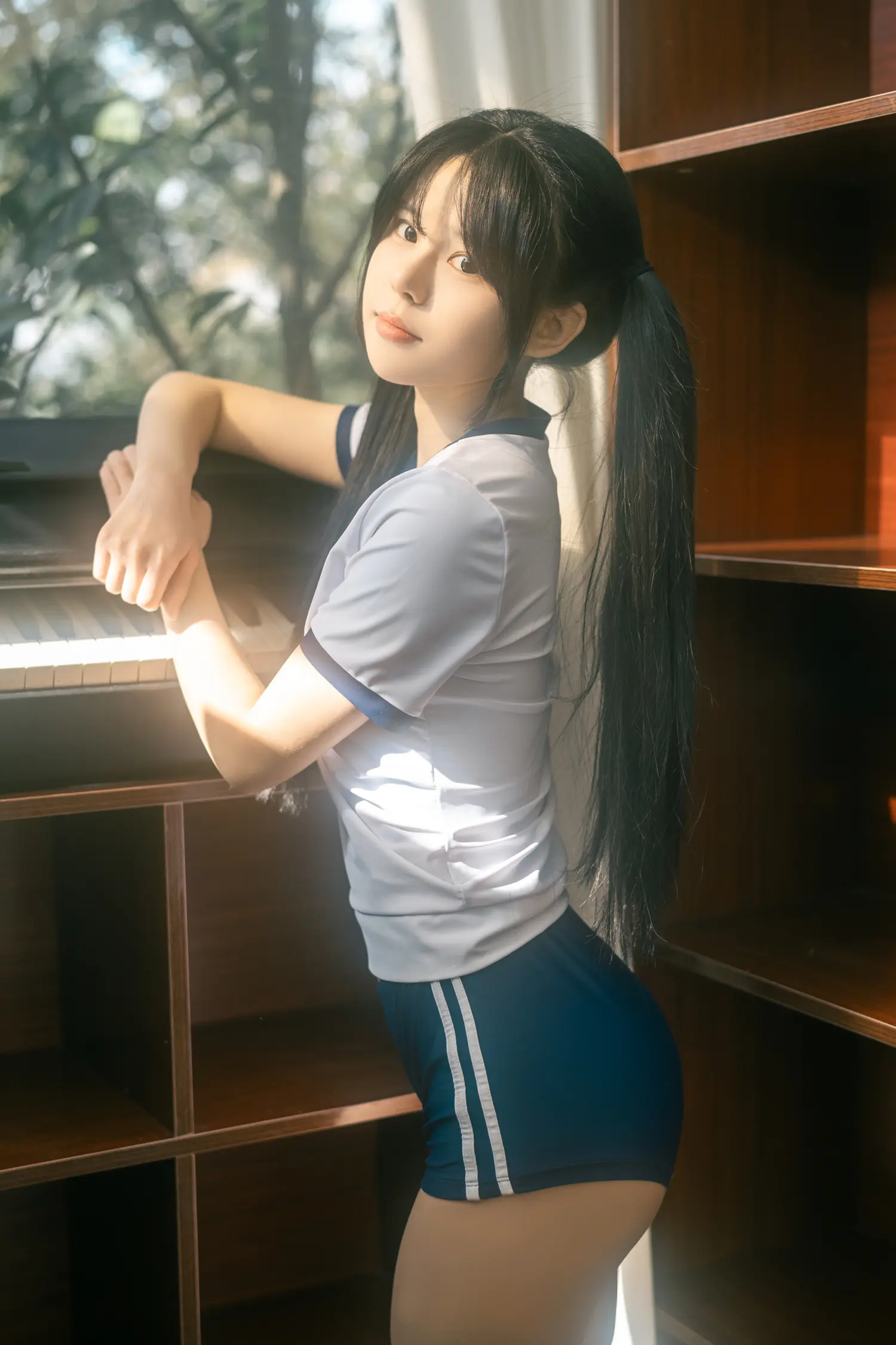 rua阮阮 NO.003 春の更衣室 体操服 NO.0000