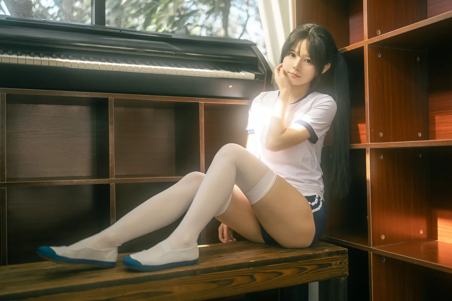 rua阮阮 NO.003 春の更衣室 体操服 NO.0000
