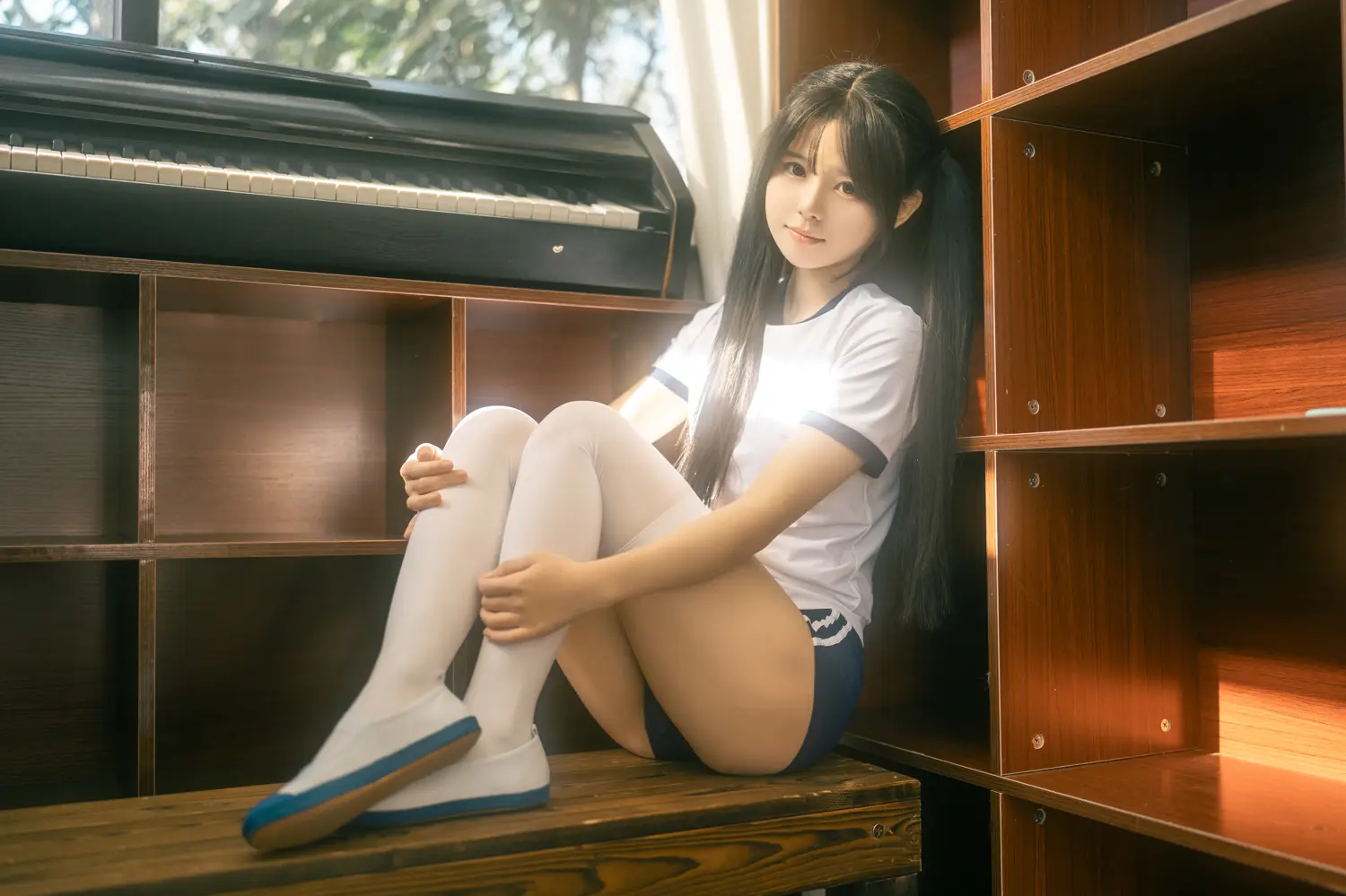 rua阮阮 NO.003 春の更衣室 体操服 NO.0000