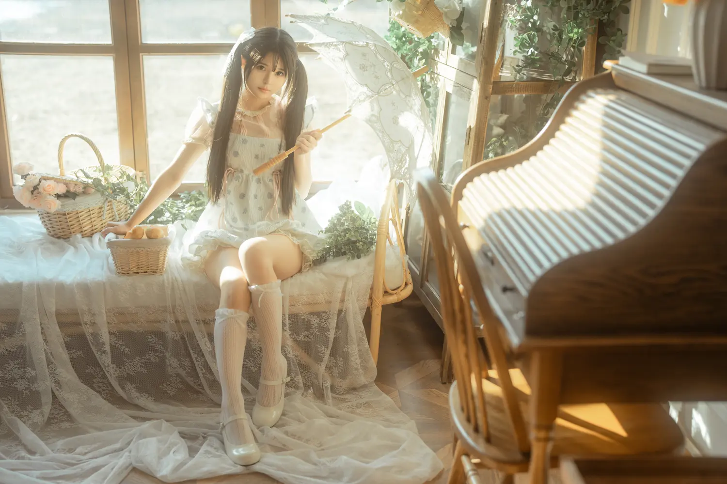 rua阮阮 NO.007 花房 小裙子 NO.0000