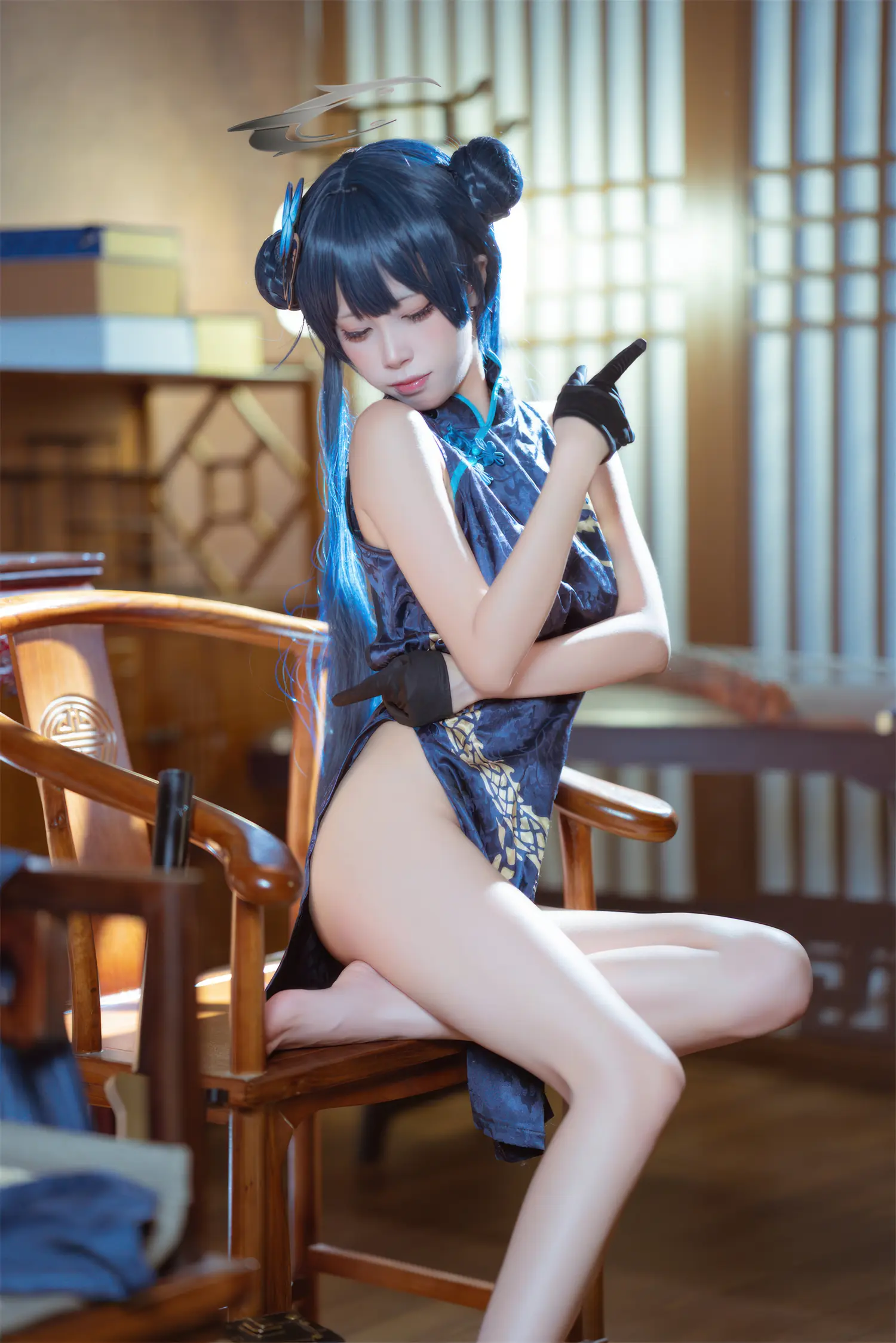 三無人型 NO.004 妃咲旗袍 NO.0000