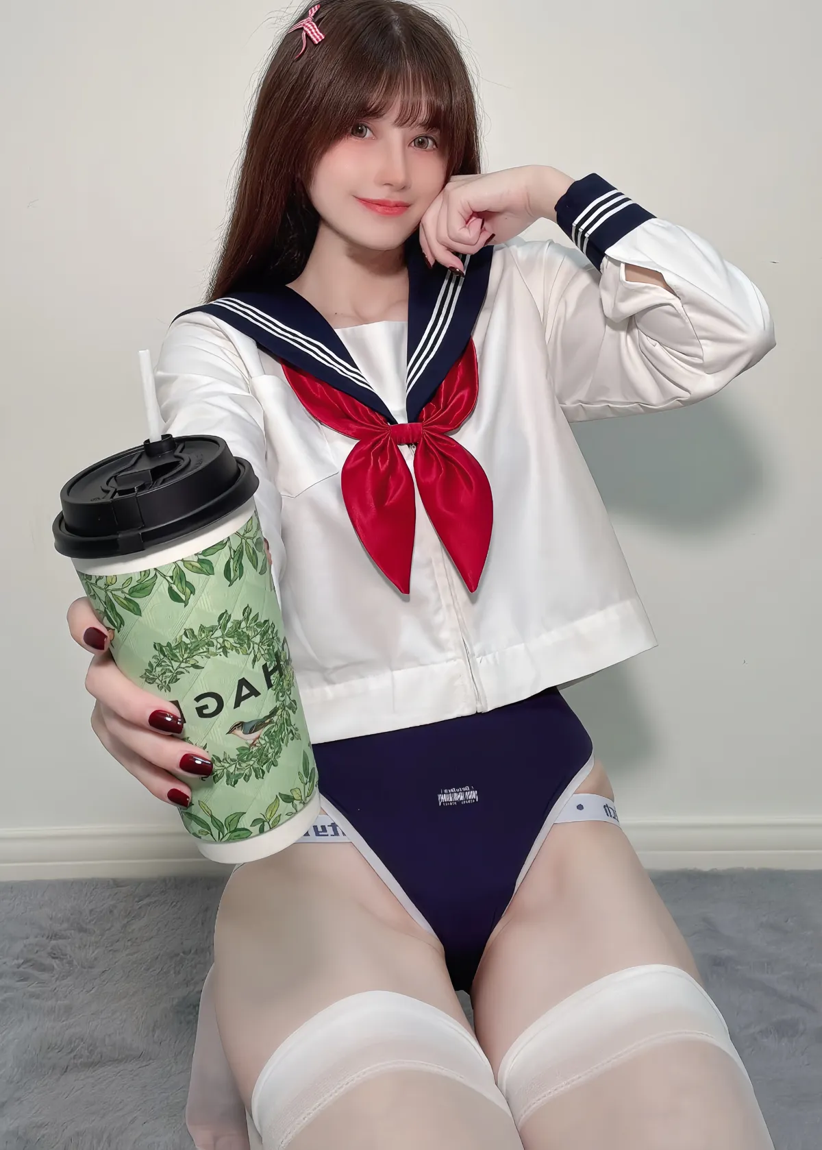 鹿八岁 NO.067 白丝水手服 NO.0000