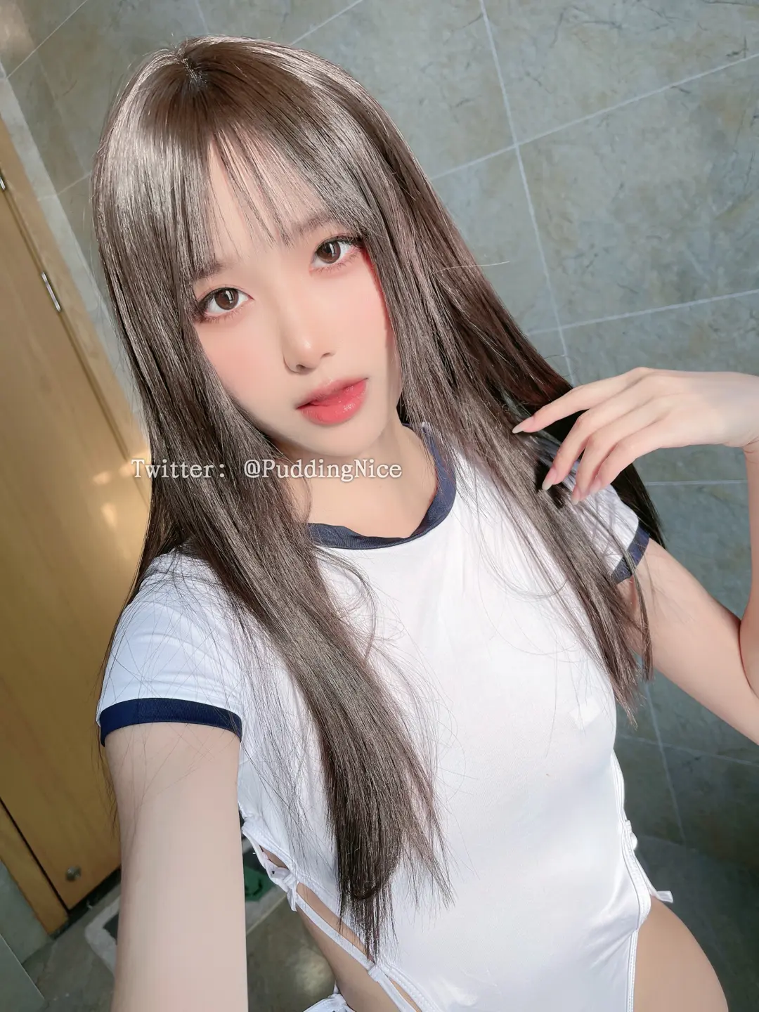 布丁大法 NO.003 白色连体服 NO.0000
