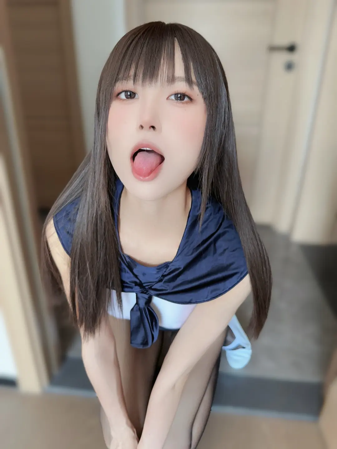 布丁大法 NO.058 蓝色连体泳衣 NO.0000