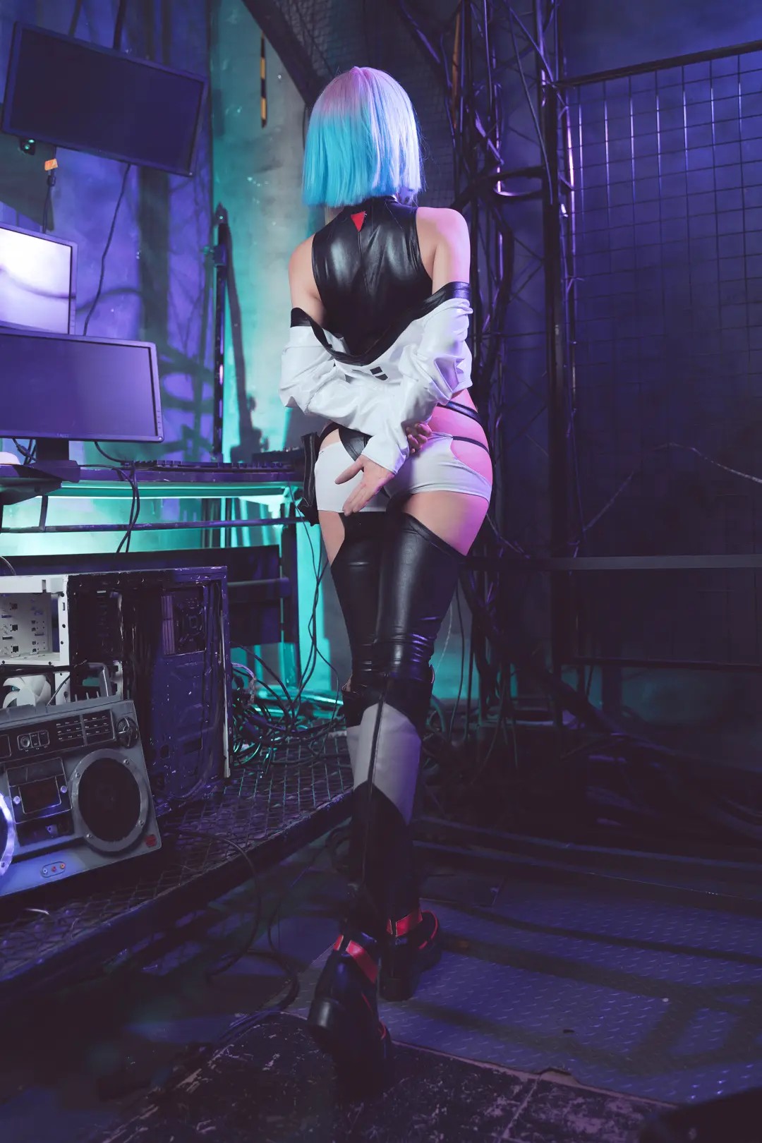 Seya_狮砸 NO.021 赛博朋克：边缘行者 Lucy NO.0000